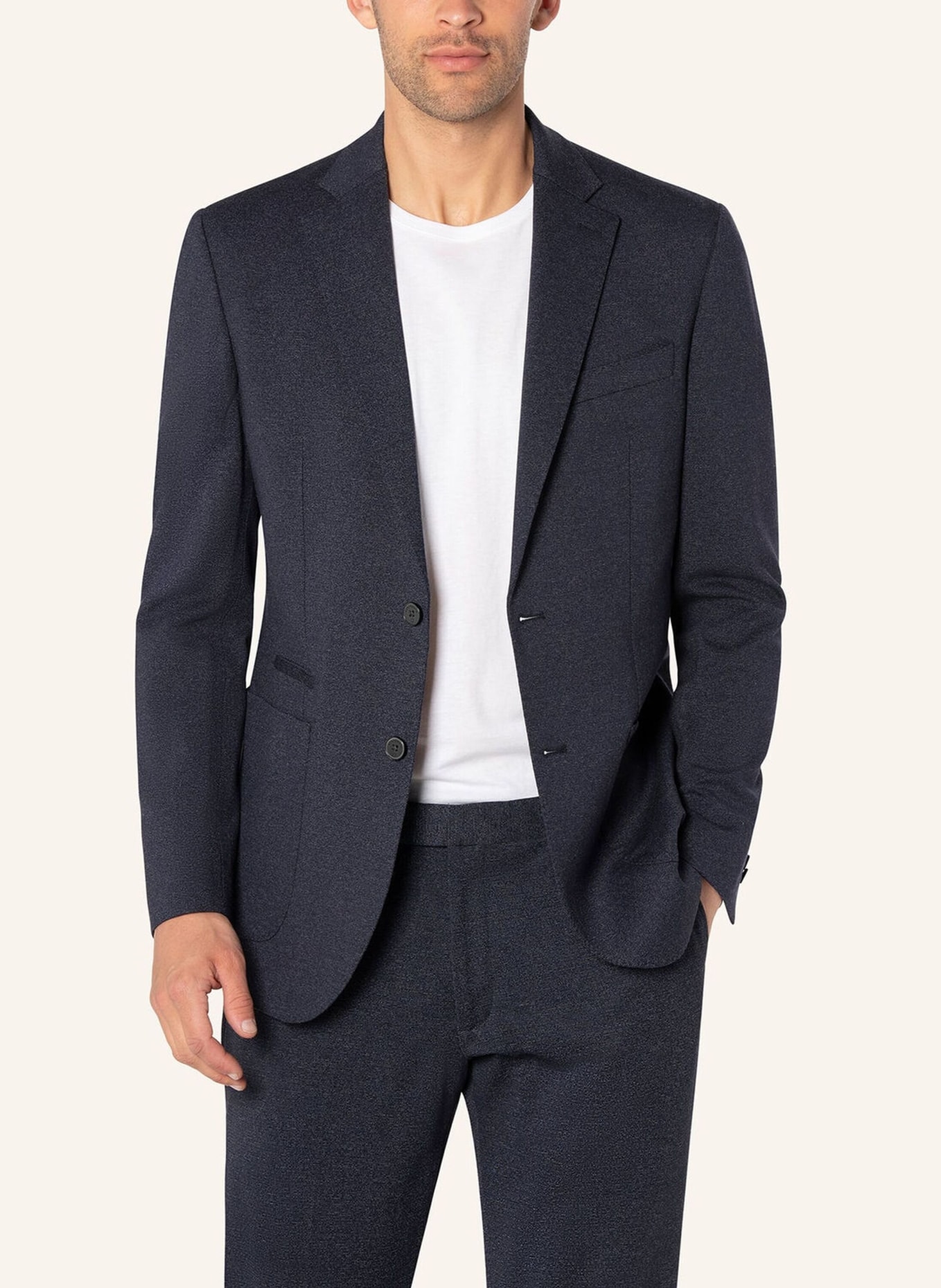 BENVENUTO Anzugsakko MATTHEO MODERN FIT: DUNKELBLAU