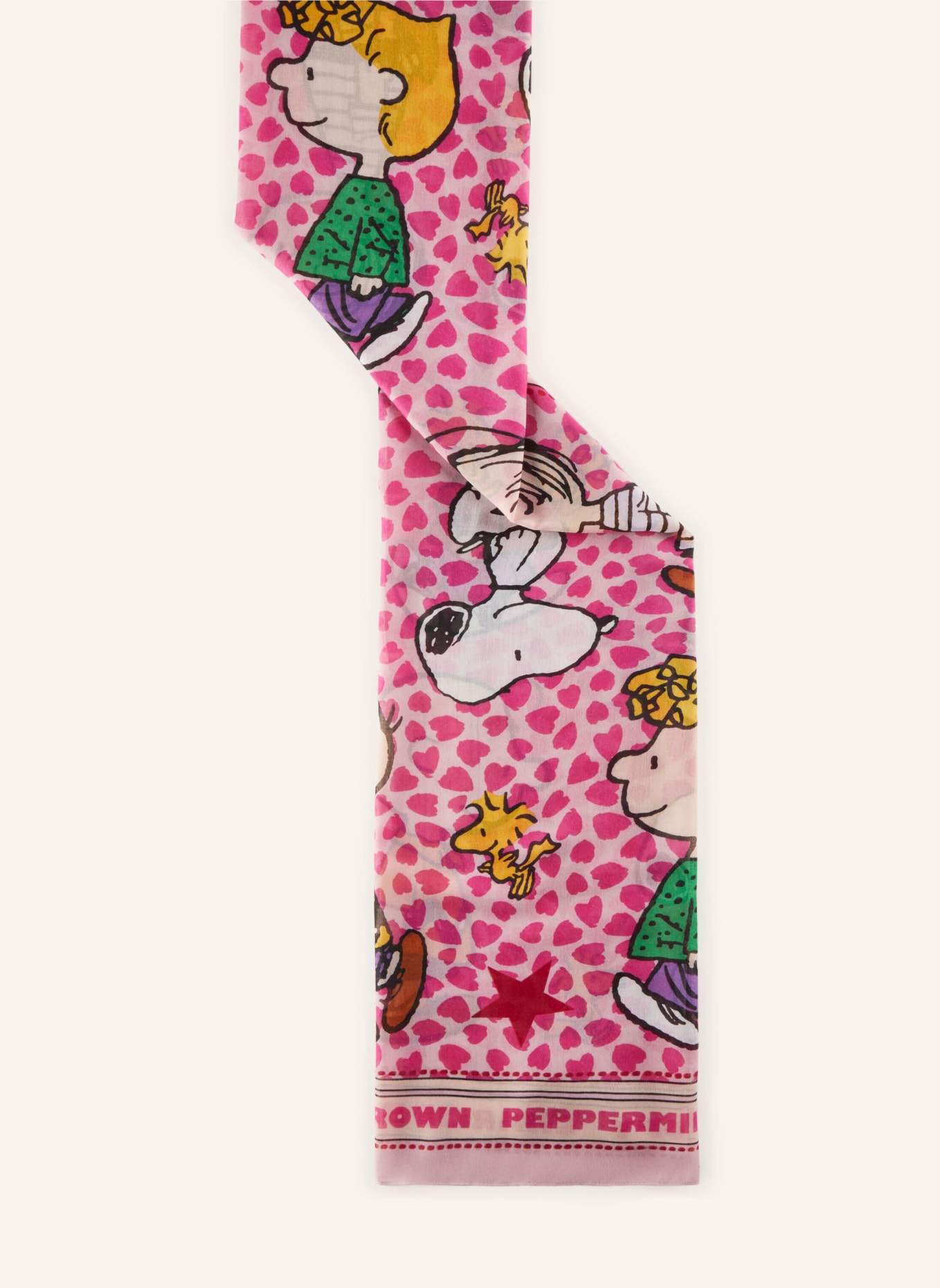 CODELLO Schal PEANUTS: PINK