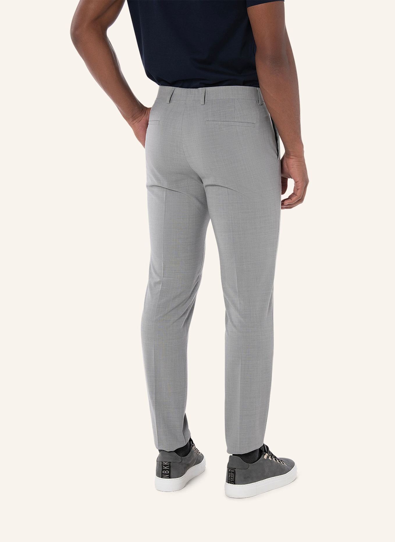 BENVENUTO Anzughose IAGO 360 SLIM FIT: GRAU