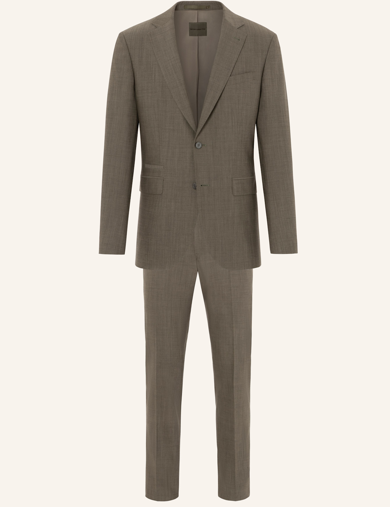 BENVENUTO Anzug MARIO MESSINA: HELLBRAUN