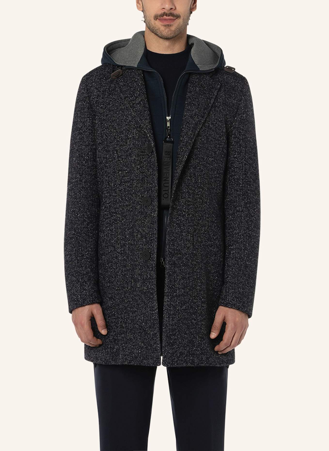 BENVENUTO Mantel GILMORE: DUNKELBLAU