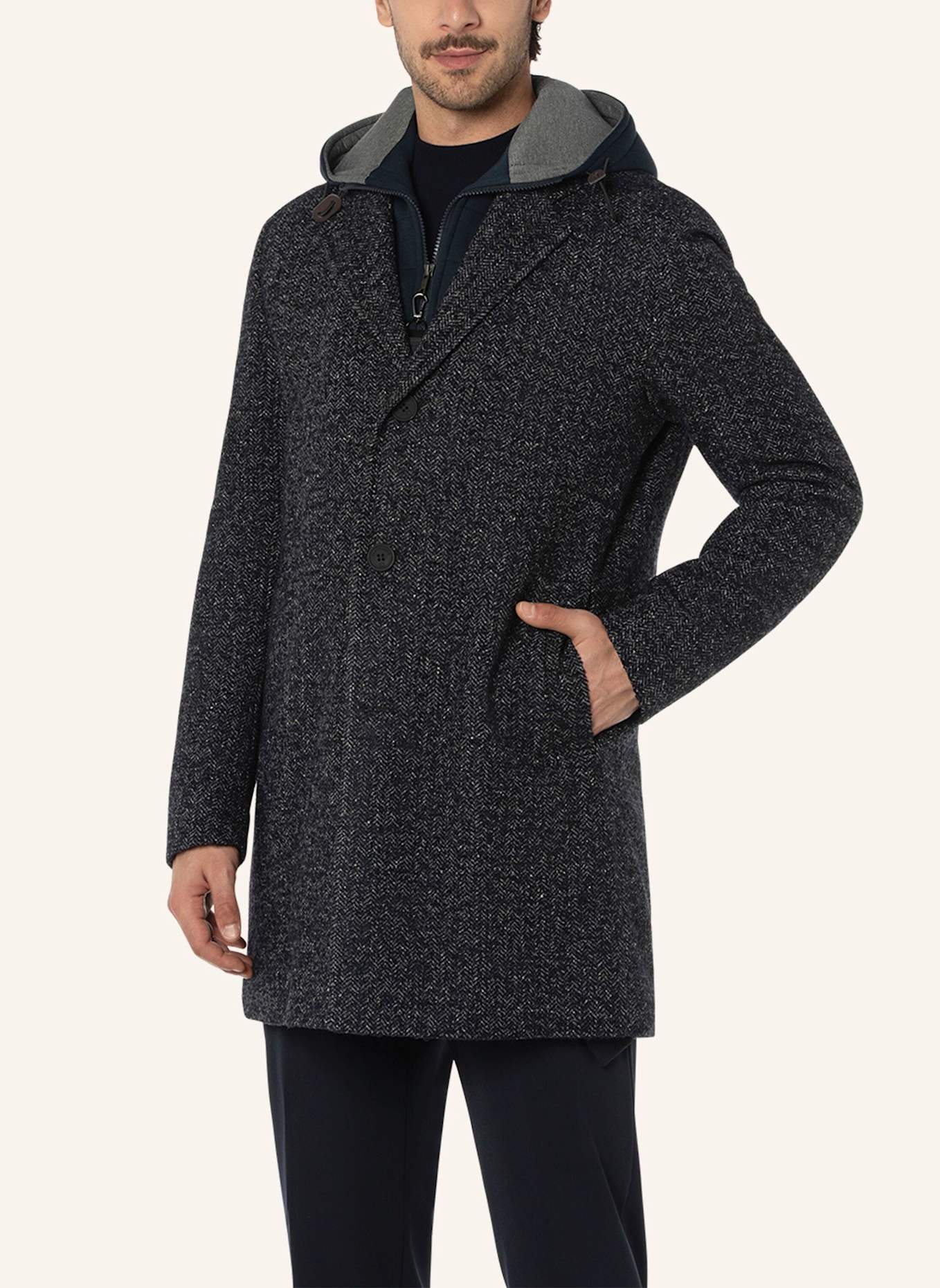 BENVENUTO Mantel GILMORE: DUNKELBLAU