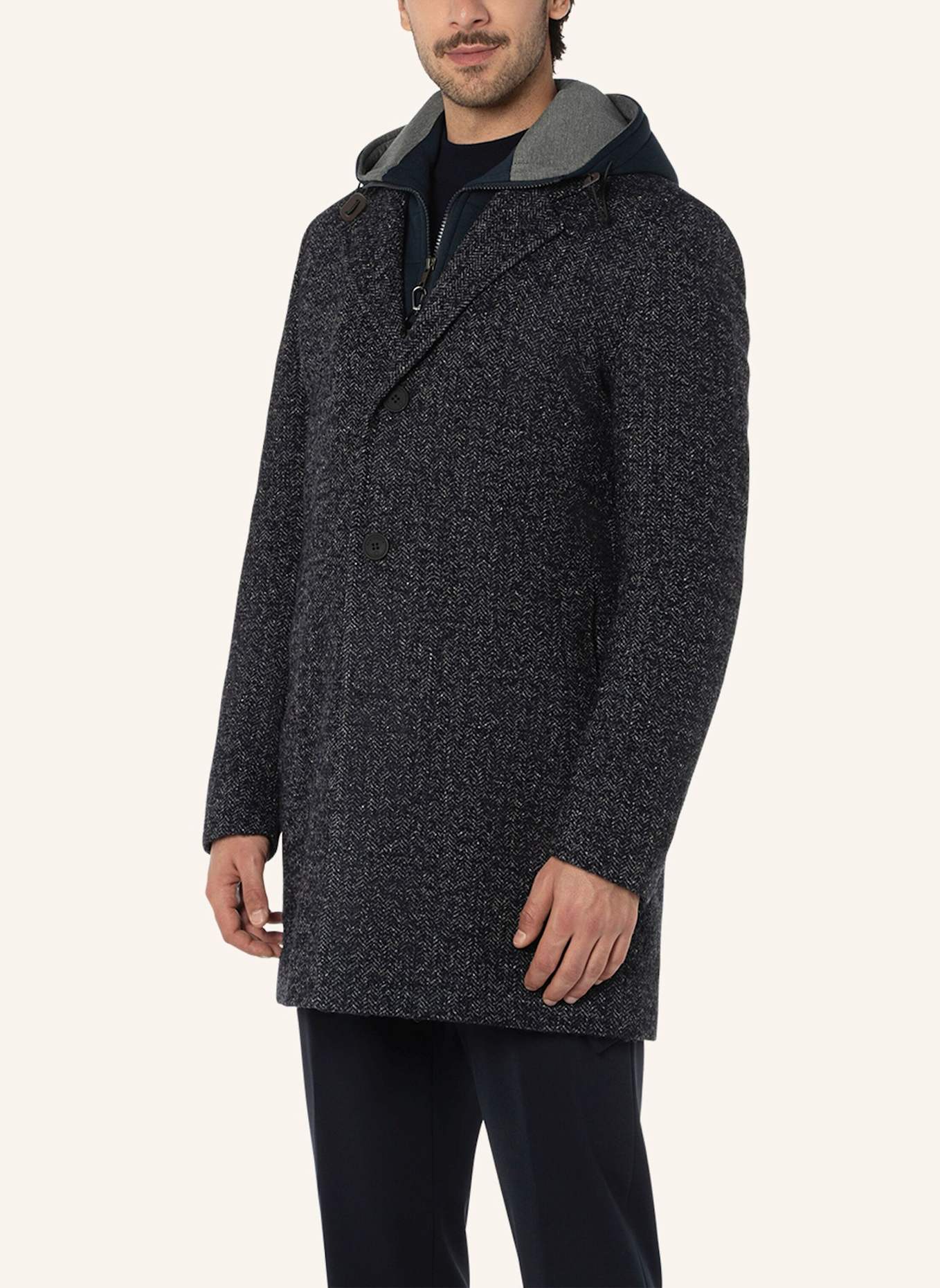 BENVENUTO Mantel GILMORE: DUNKELBLAU