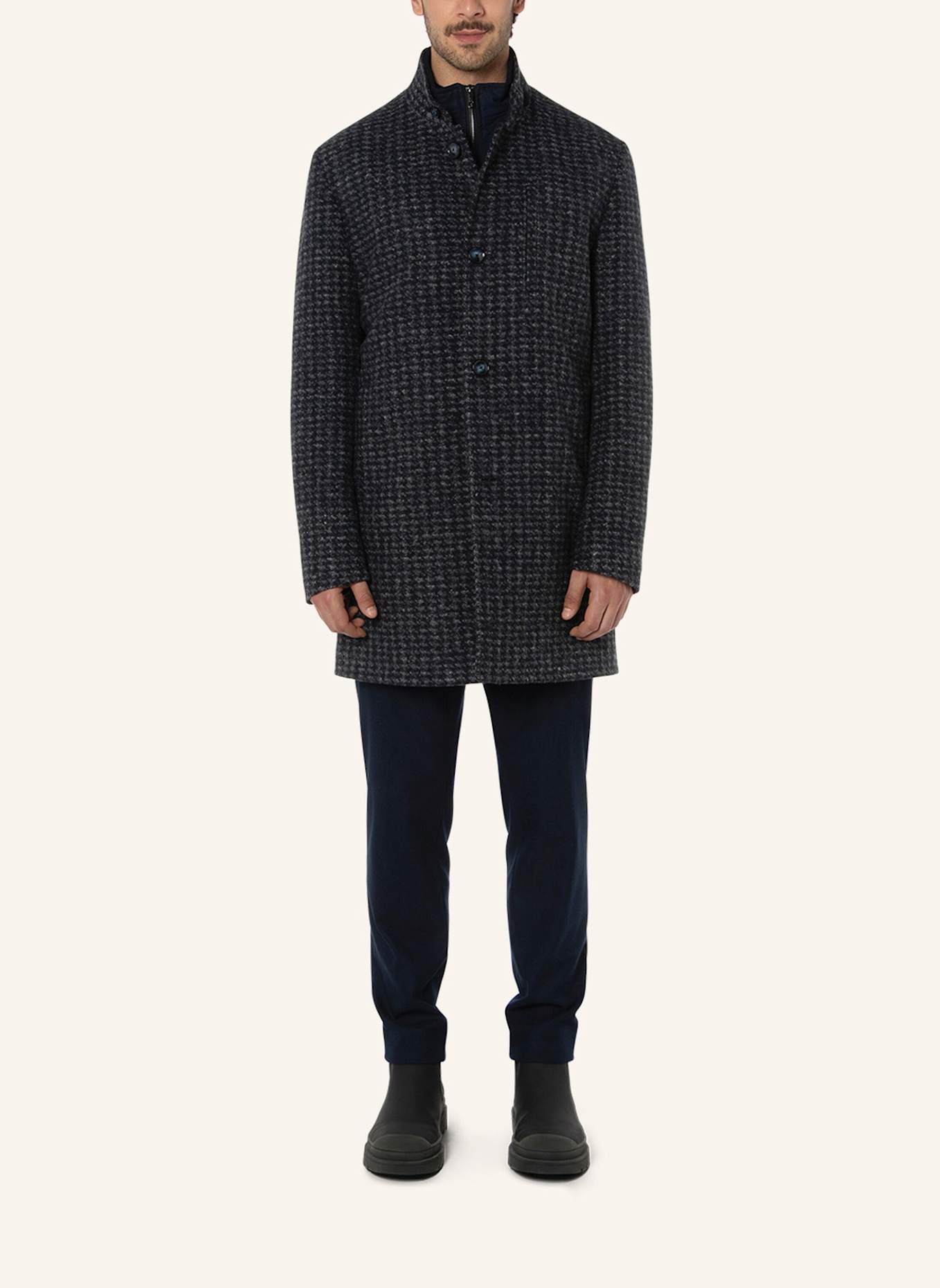 BENVENUTO Mantel GILMAN: DUNKELBLAU
