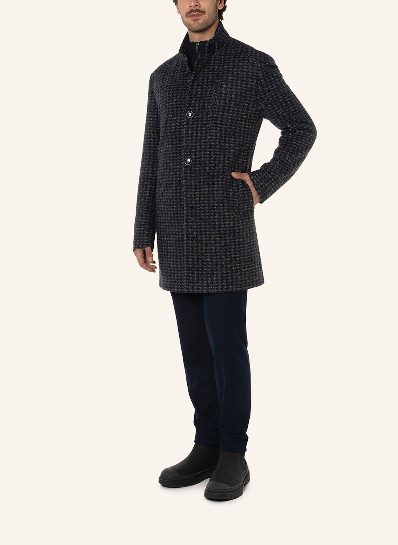 BENVENUTO Mantel GILMAN: DUNKELBLAU