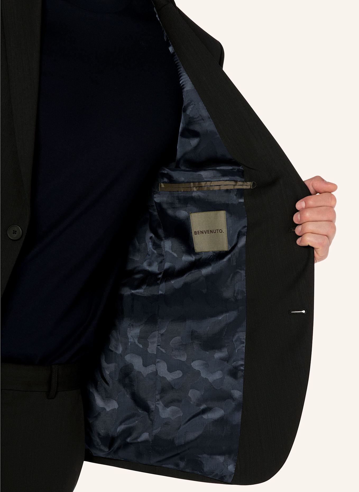 BENVENUTO Anzug OTHELLO IAGO: SCHWARZ