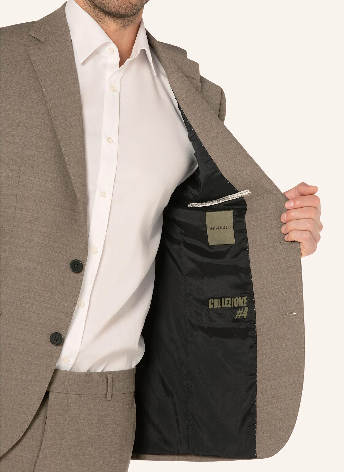 BENVENUTO Anzugsakko MARIO MODERN FIT: BRAUN