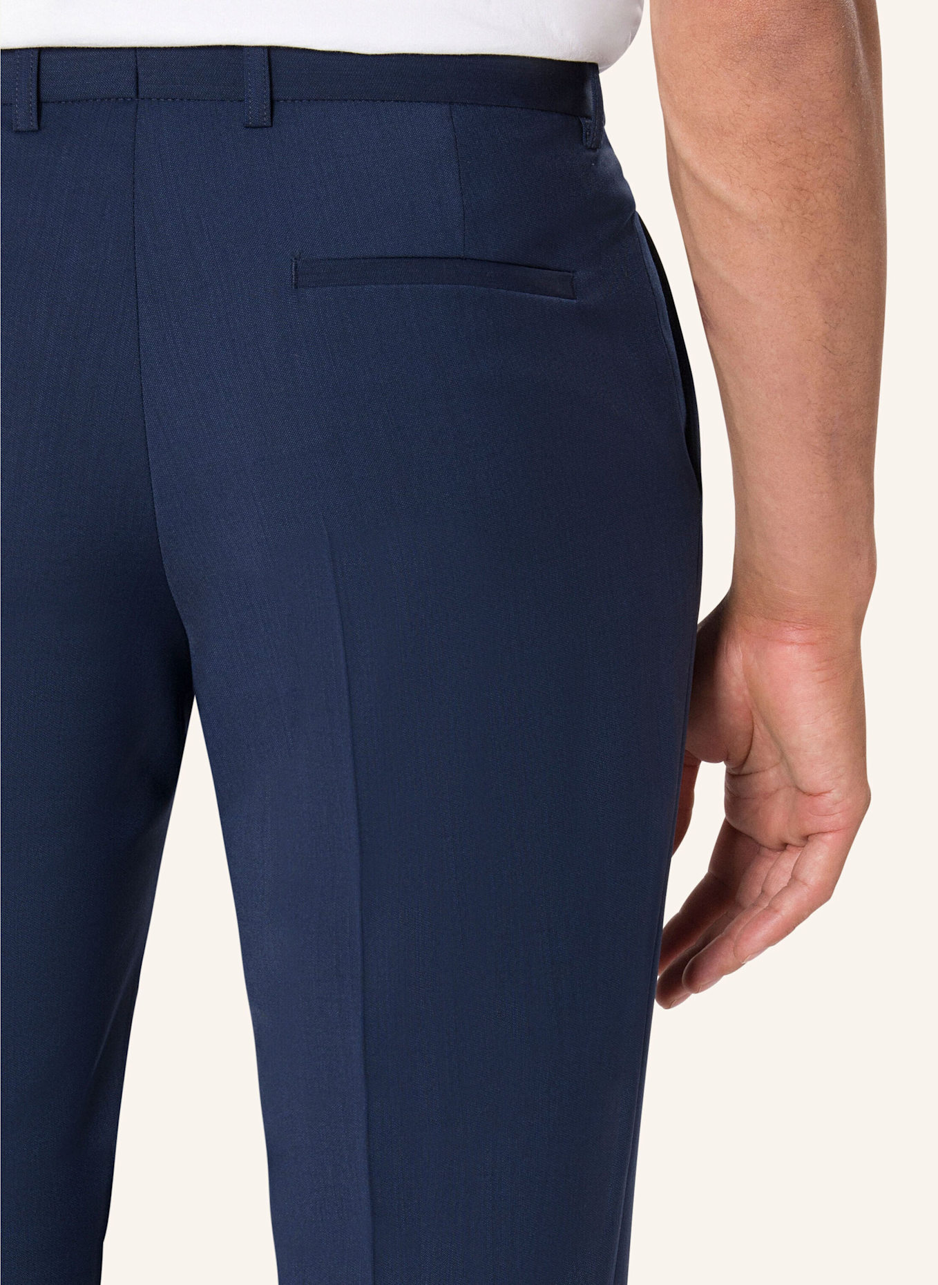 BENVENUTO Anzughose IAGO 20848 Slim Fit ANZUGHOSE: DUNKELBLAU