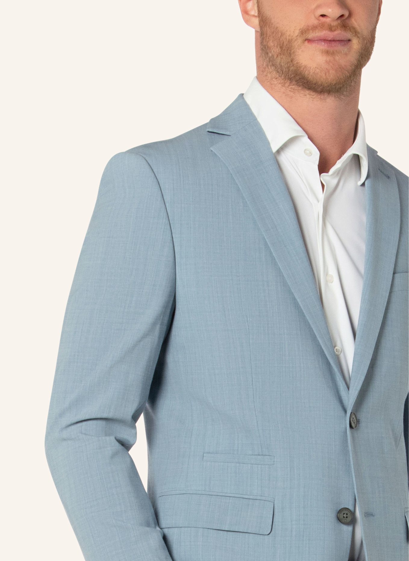 BENVENUTO Anzugsakko SALVI SLIM FIT: BLAU
