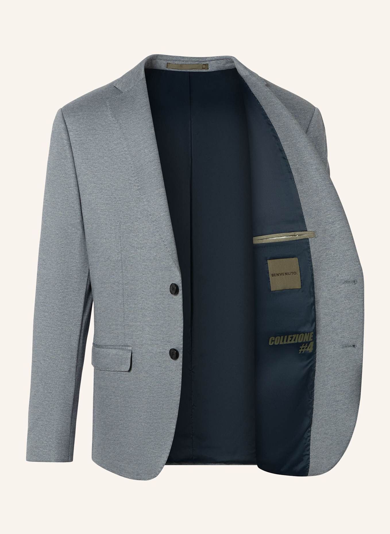 BENVENUTO Anzugsakko MARIO MESSINA: BLAU