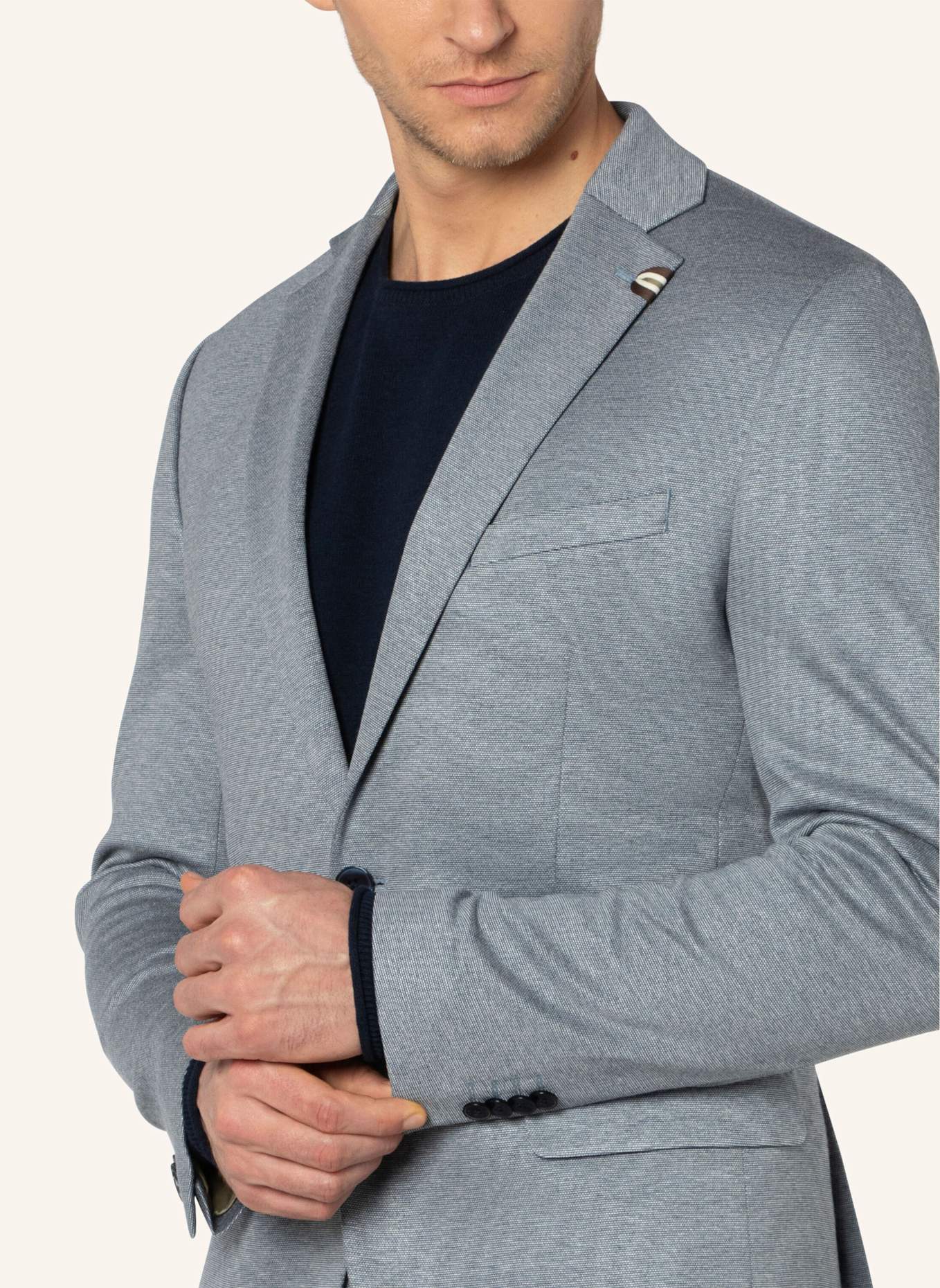 BENVENUTO Anzugsakko MARIO MESSINA: BLAU