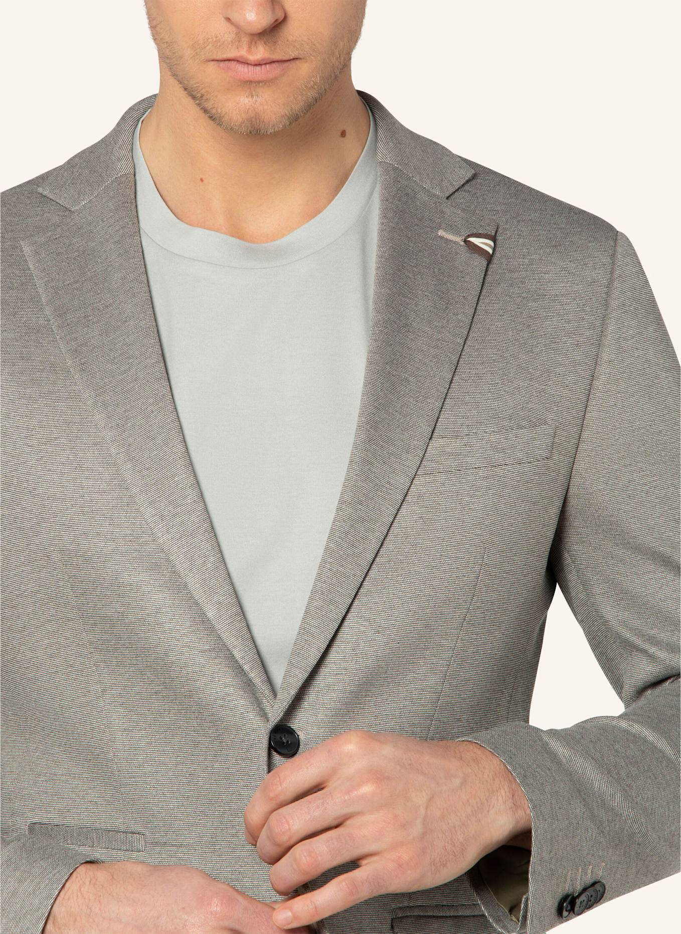 BENVENUTO Anzugsakko MARIO MESSINA: BEIGE