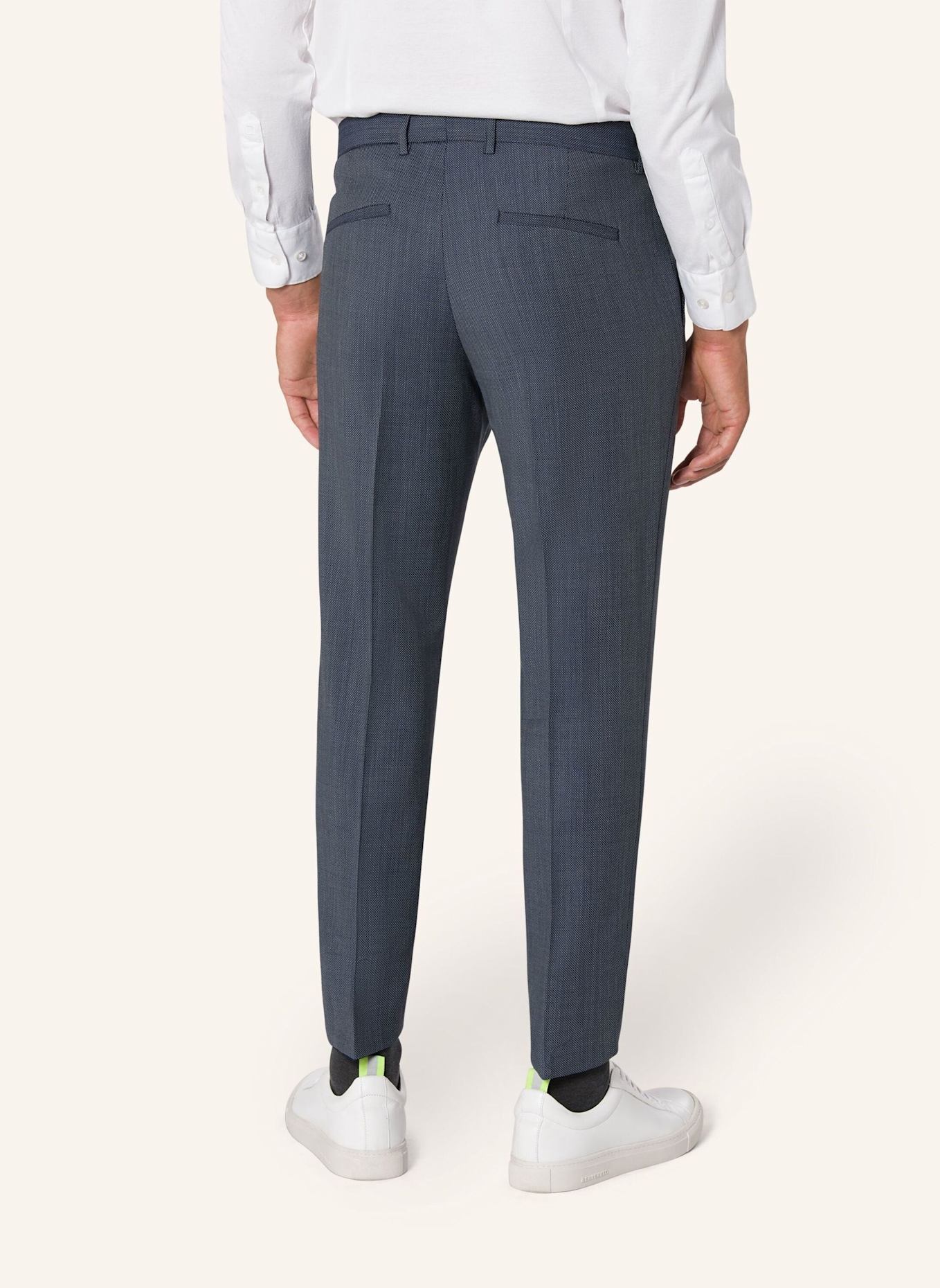 BENVENUTO Anzughose IAGO 360 SLIM FIT: BLAU