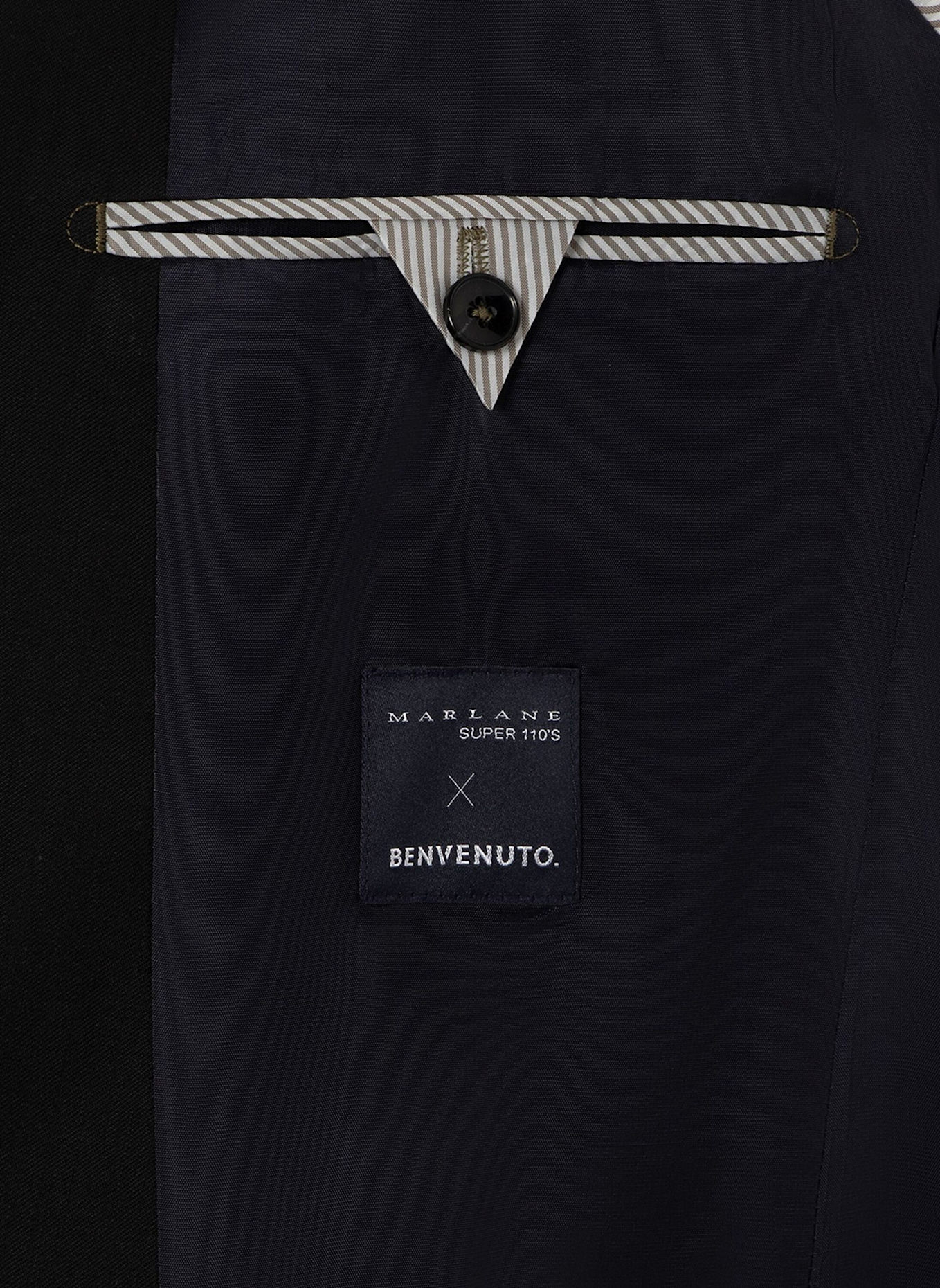 BENVENUTO Anzugsakko ROMEO SLIM FIT: SCHWARZ