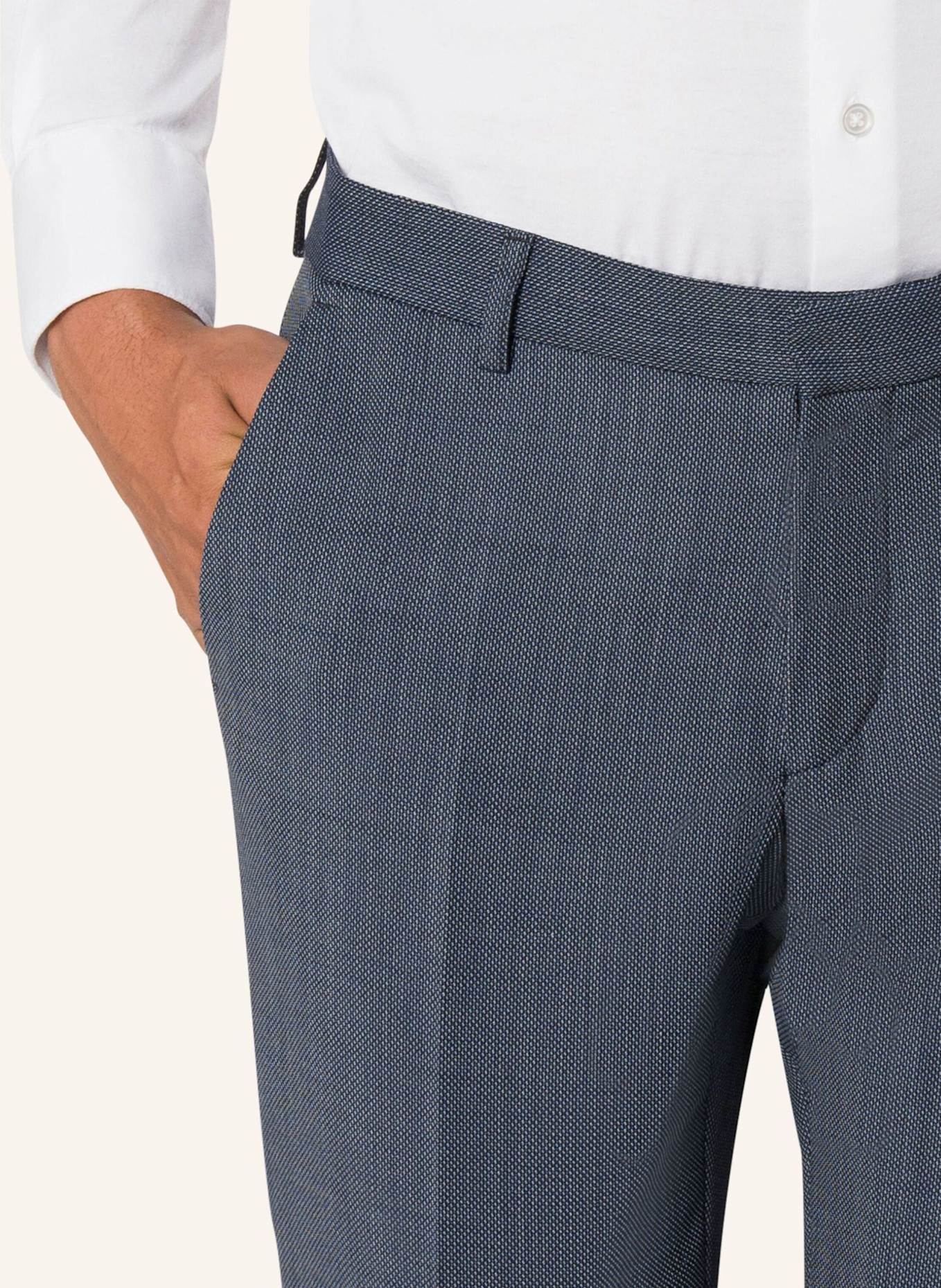 BENVENUTO Anzughose IAGO 360 SLIM FIT: BLAU