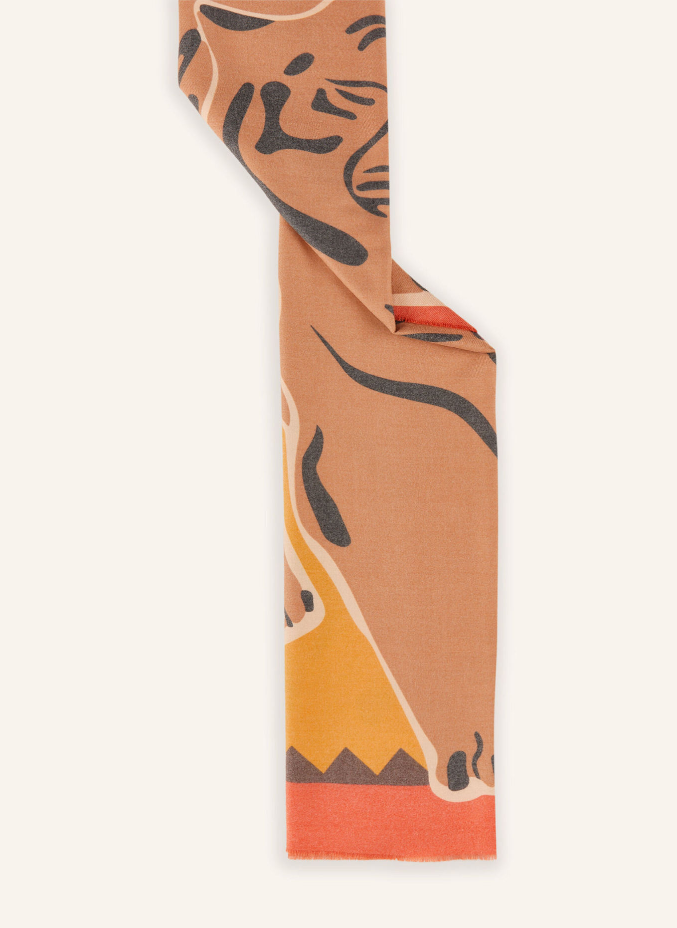 CODELLO Schal: BEIGE