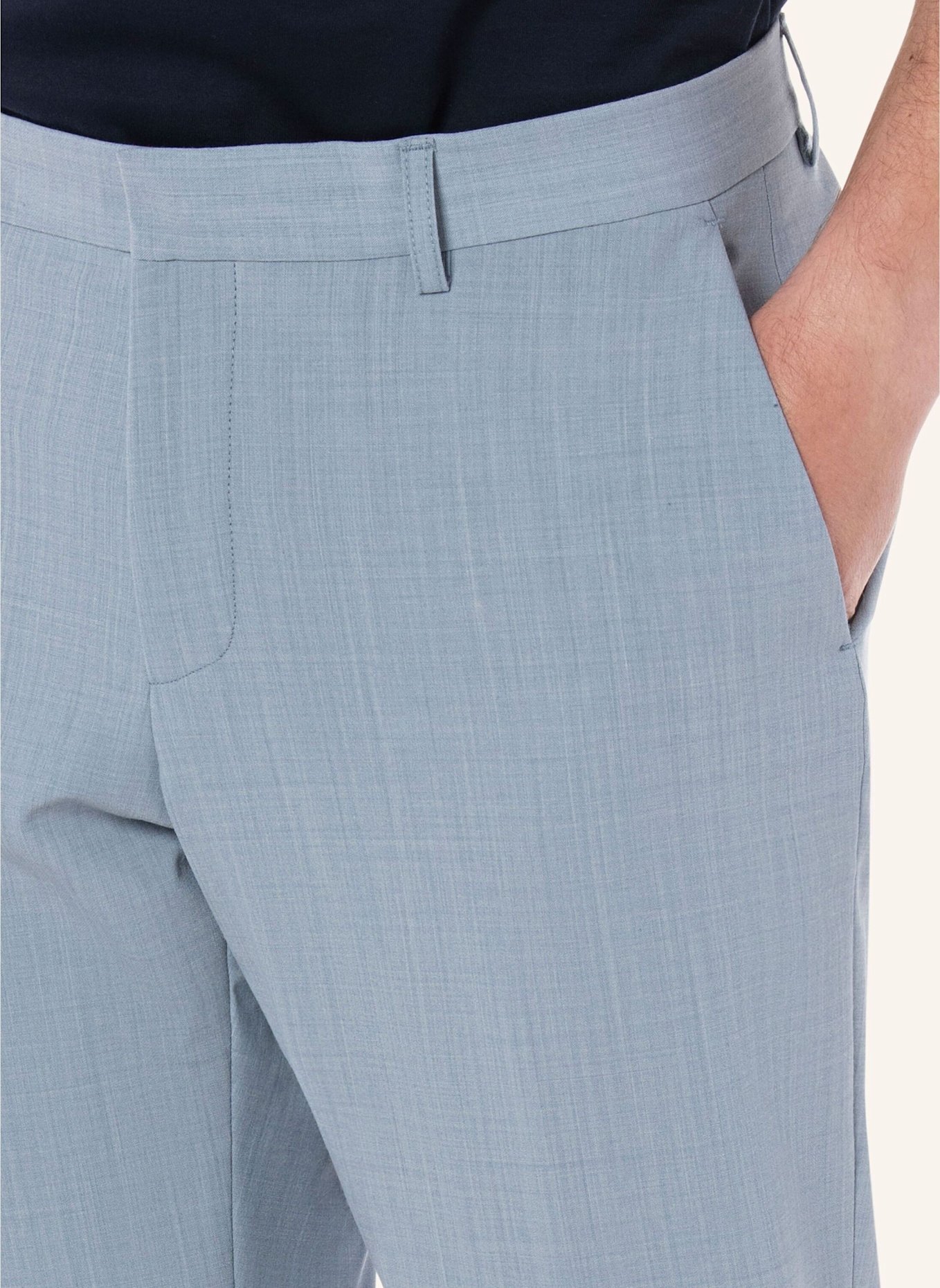 BENVENUTO Anzughose IAGO 360 SLIM FIT: BLAU