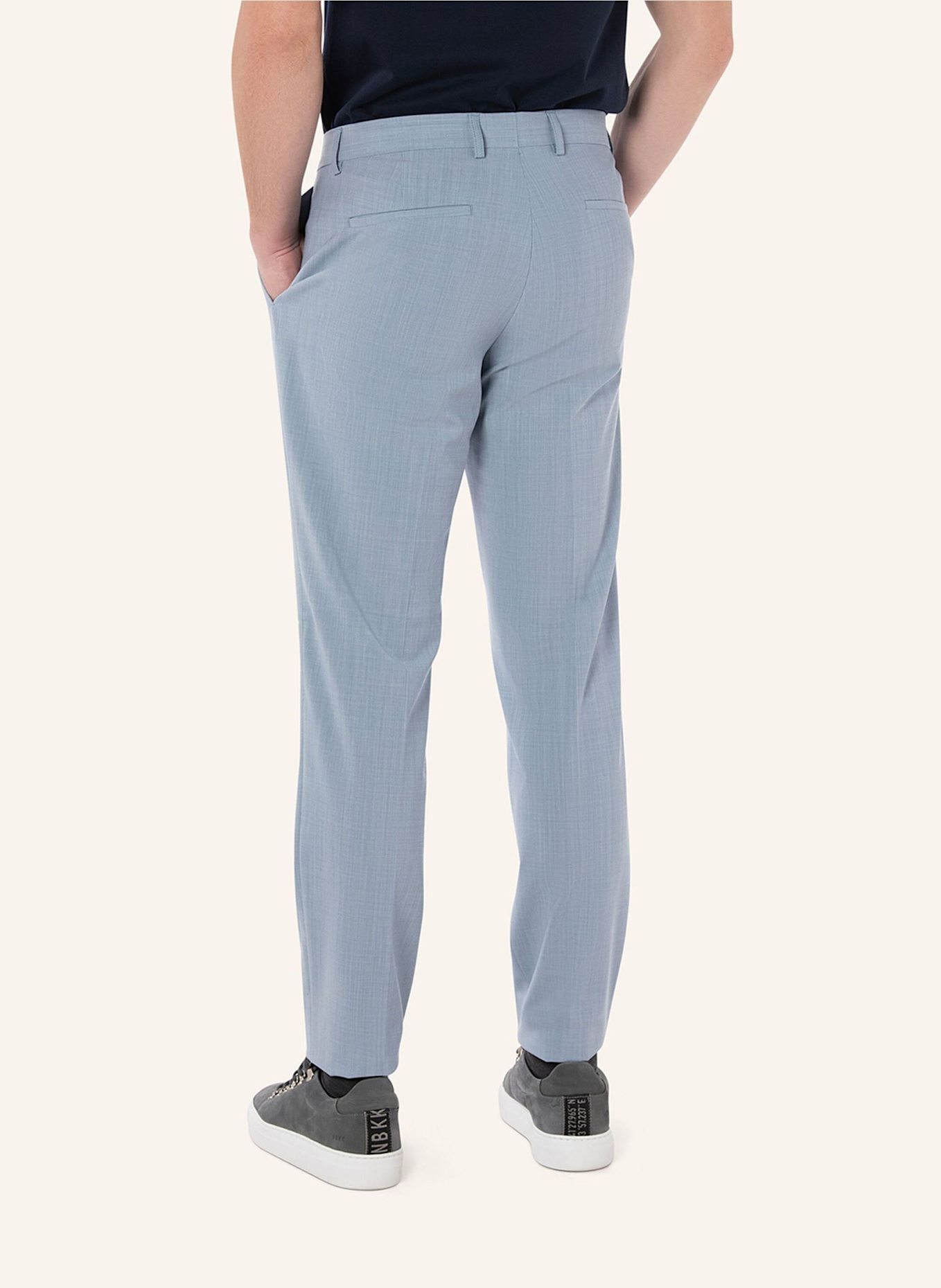 BENVENUTO Anzughose IAGO 360 SLIM FIT: BLAU