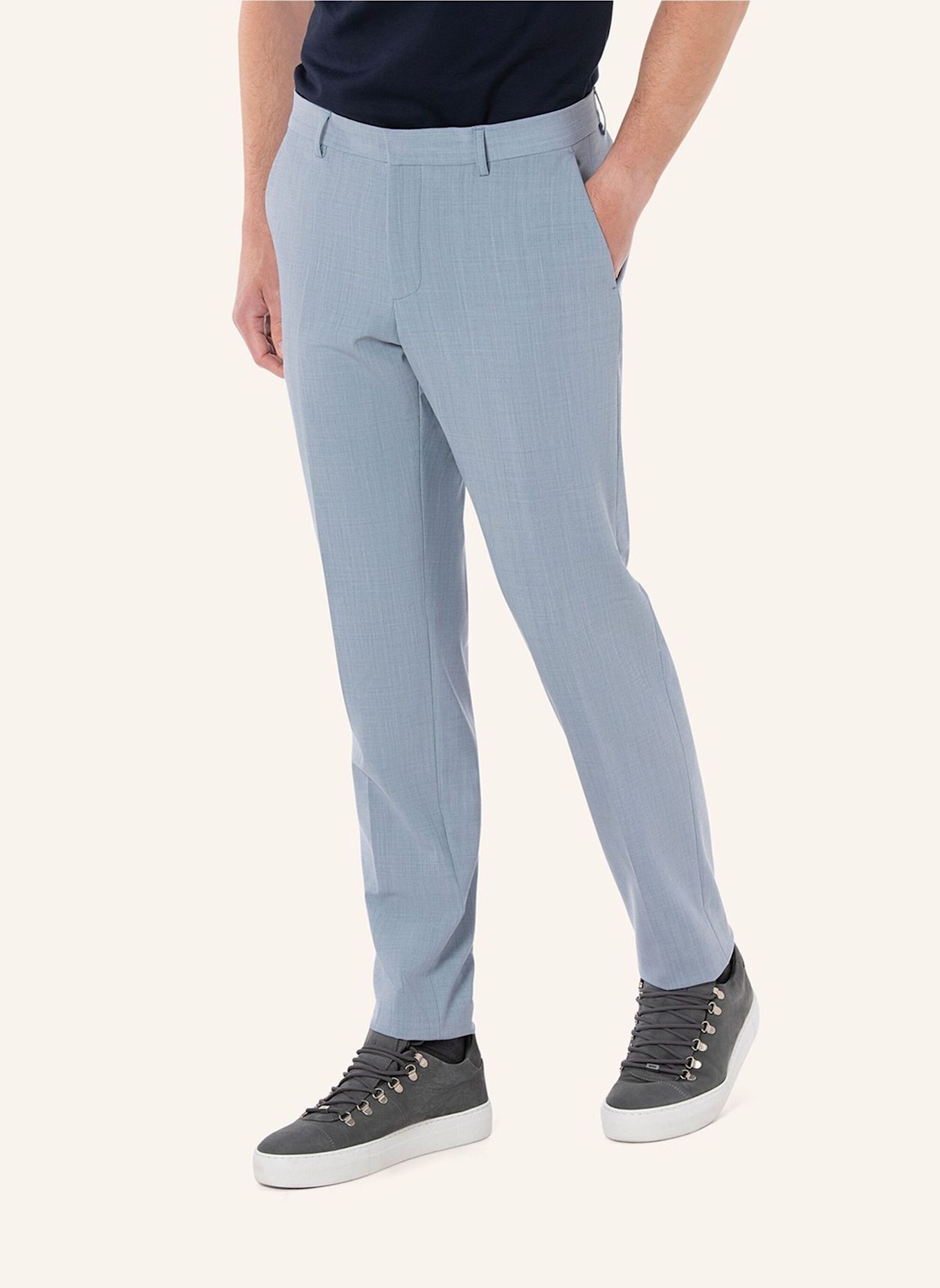 BENVENUTO Anzughose IAGO 360 SLIM FIT: BLAU