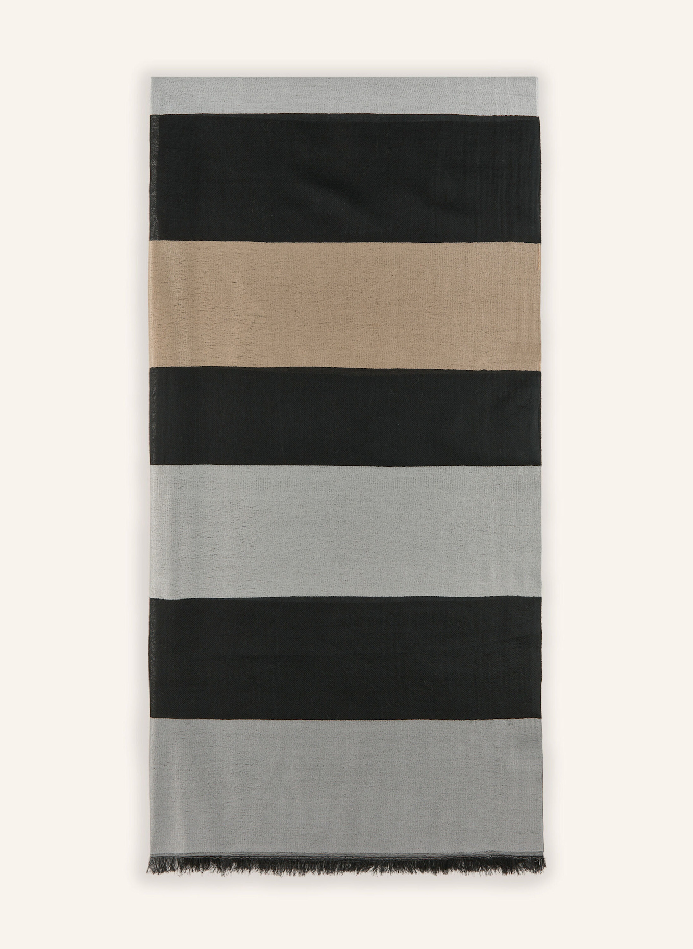 CODELLO Schal: SCHWARZ