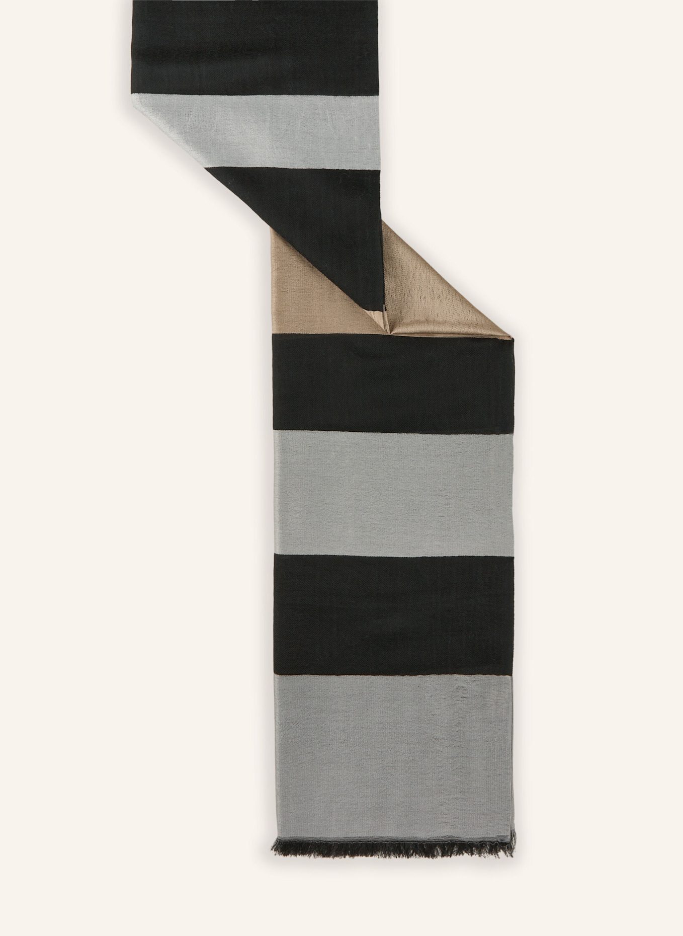 CODELLO Schal: SCHWARZ