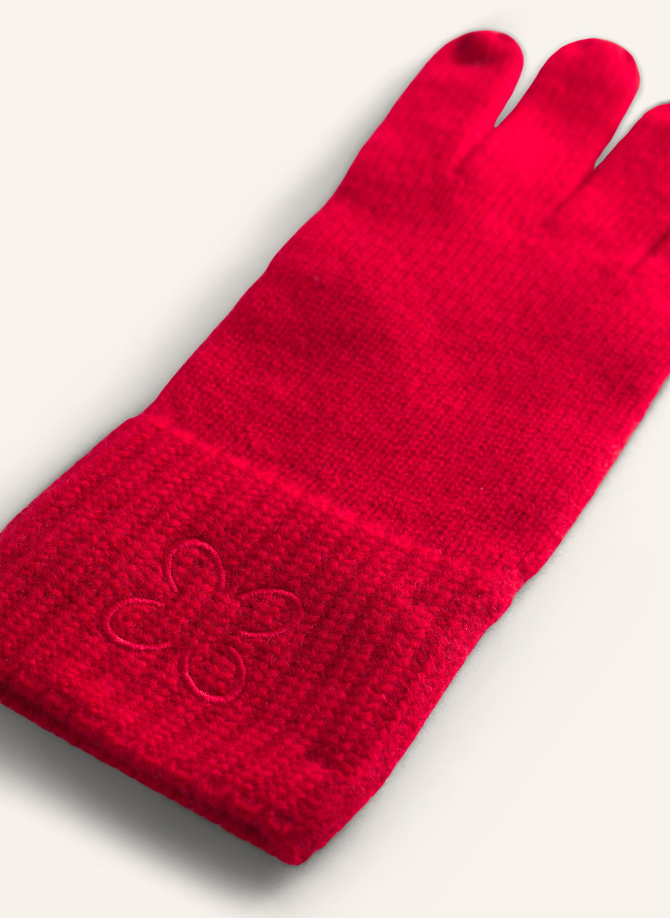 CODELLO Strickhandschuhe: ROT