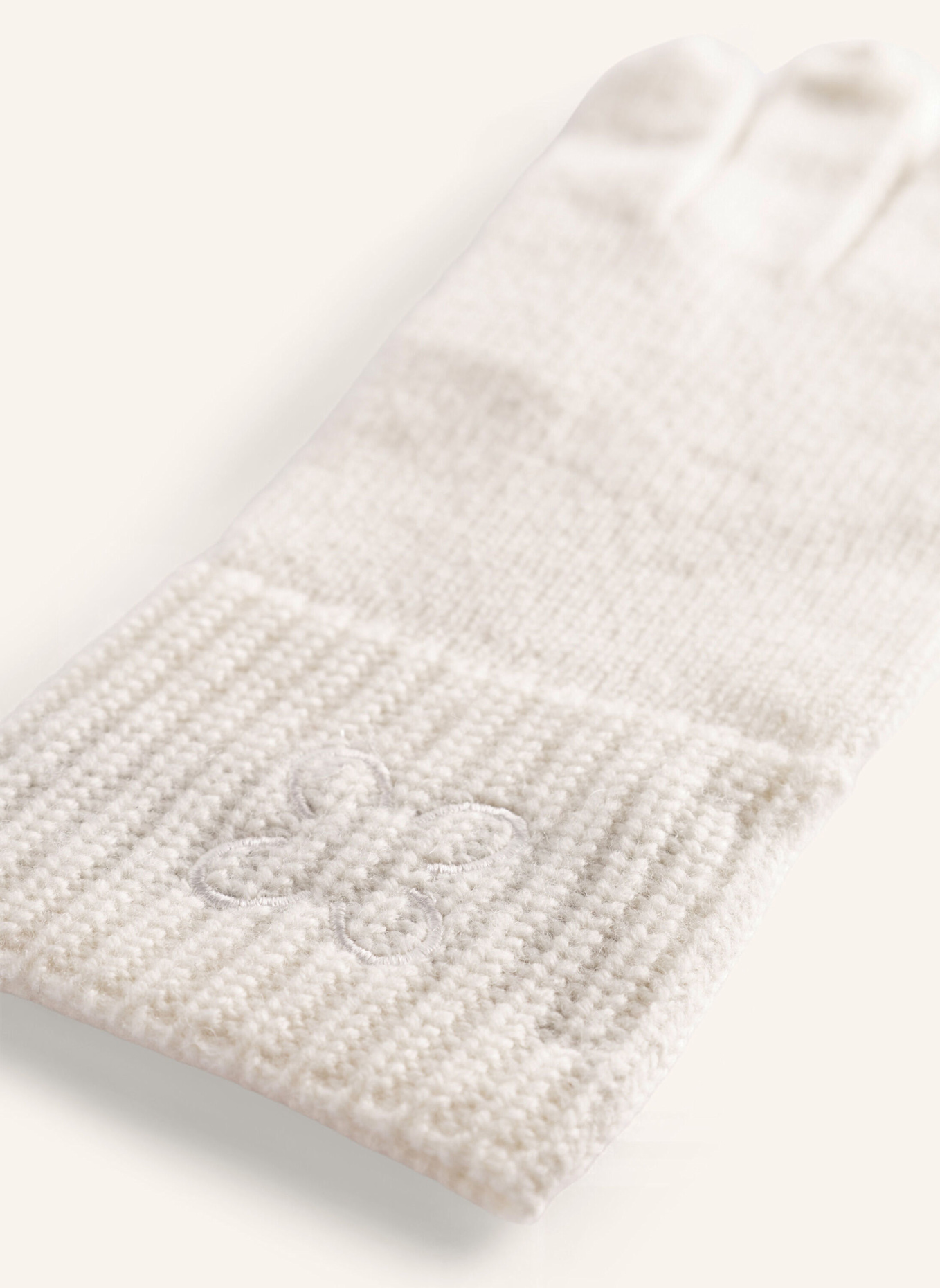 CODELLO Strickhandschuhe: WEISS