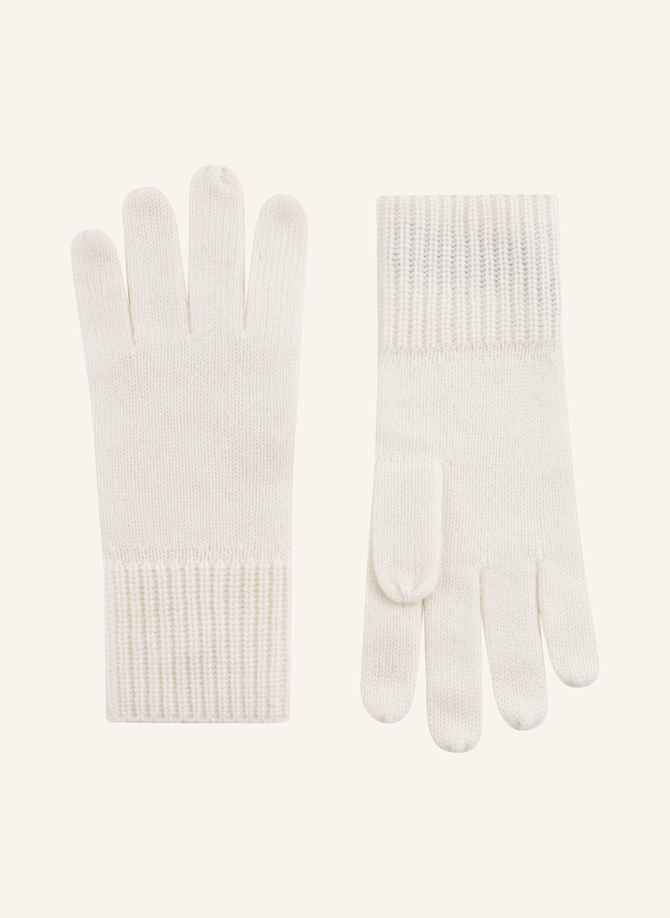 CODELLO Strickhandschuhe: WEISS