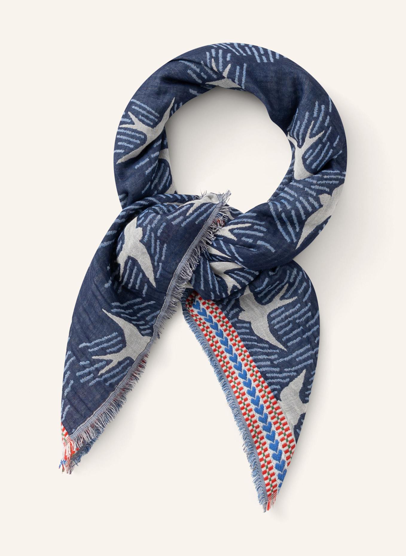 CODELLO Jacquard-Tuch: BLAU