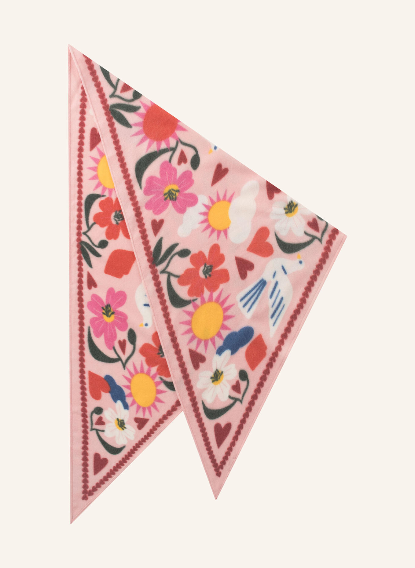 CODELLO Dreieckstuch: ROSA