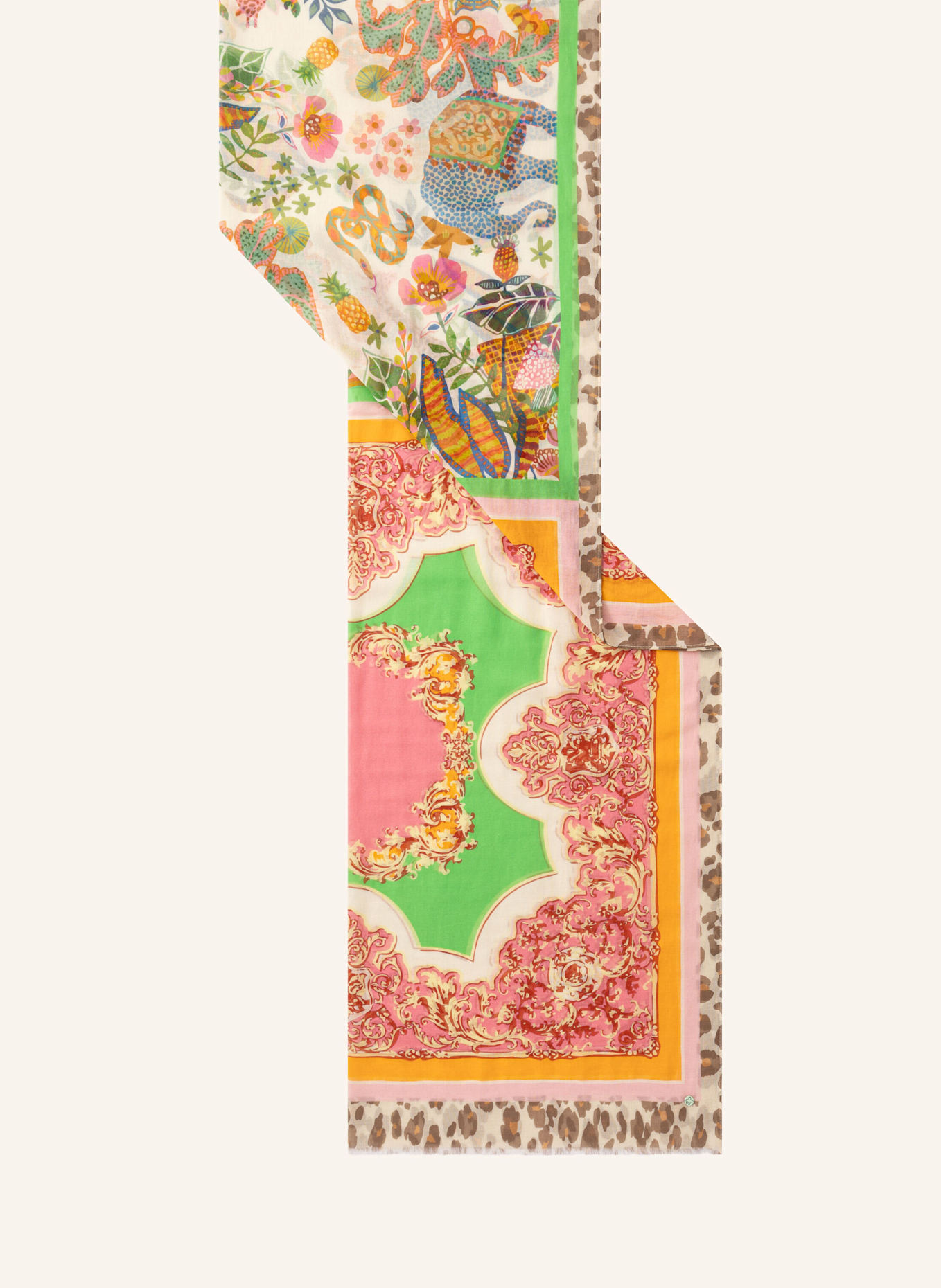 CODELLO Schal: GRÜN