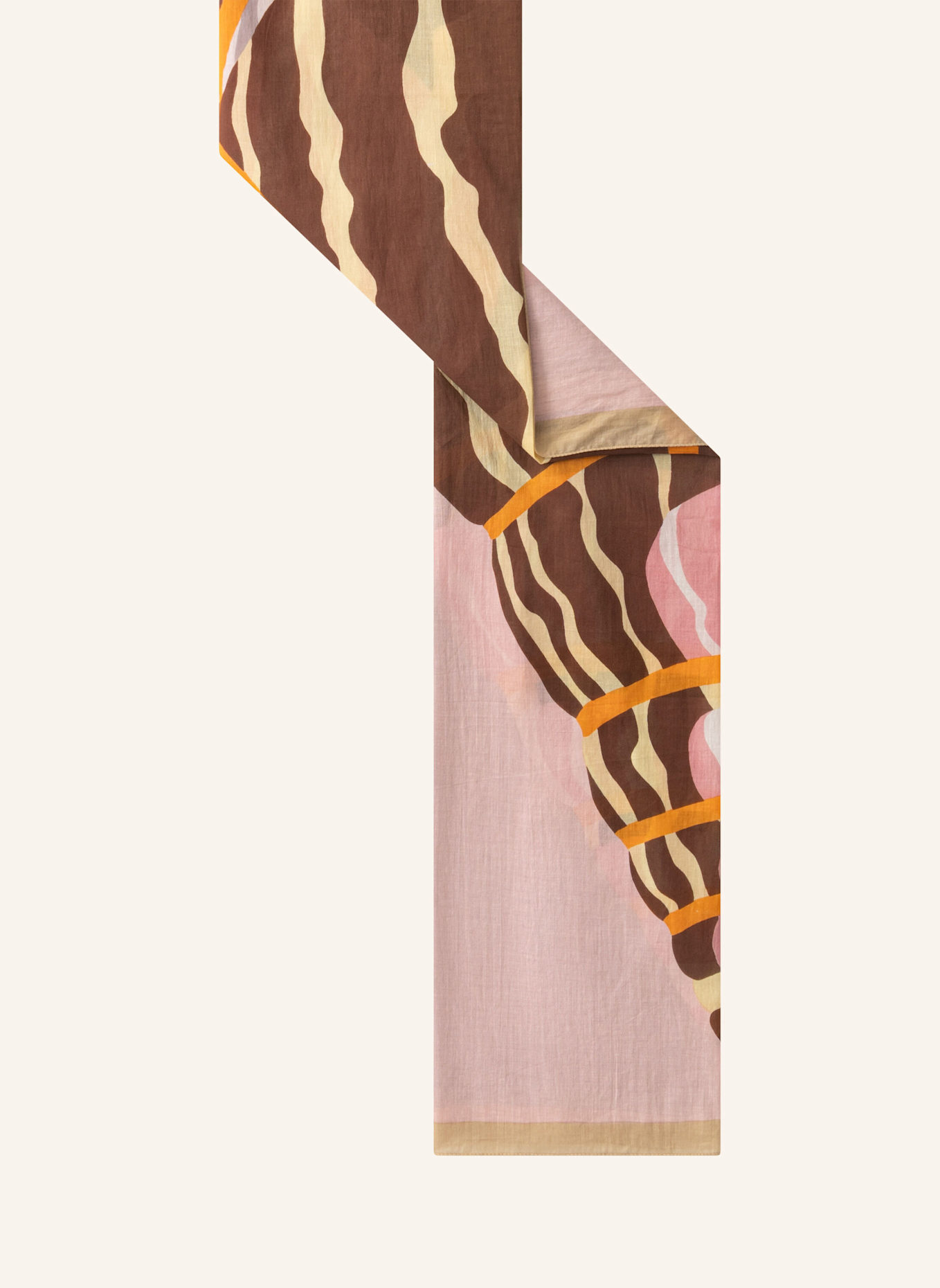 CODELLO Schal: BEIGE