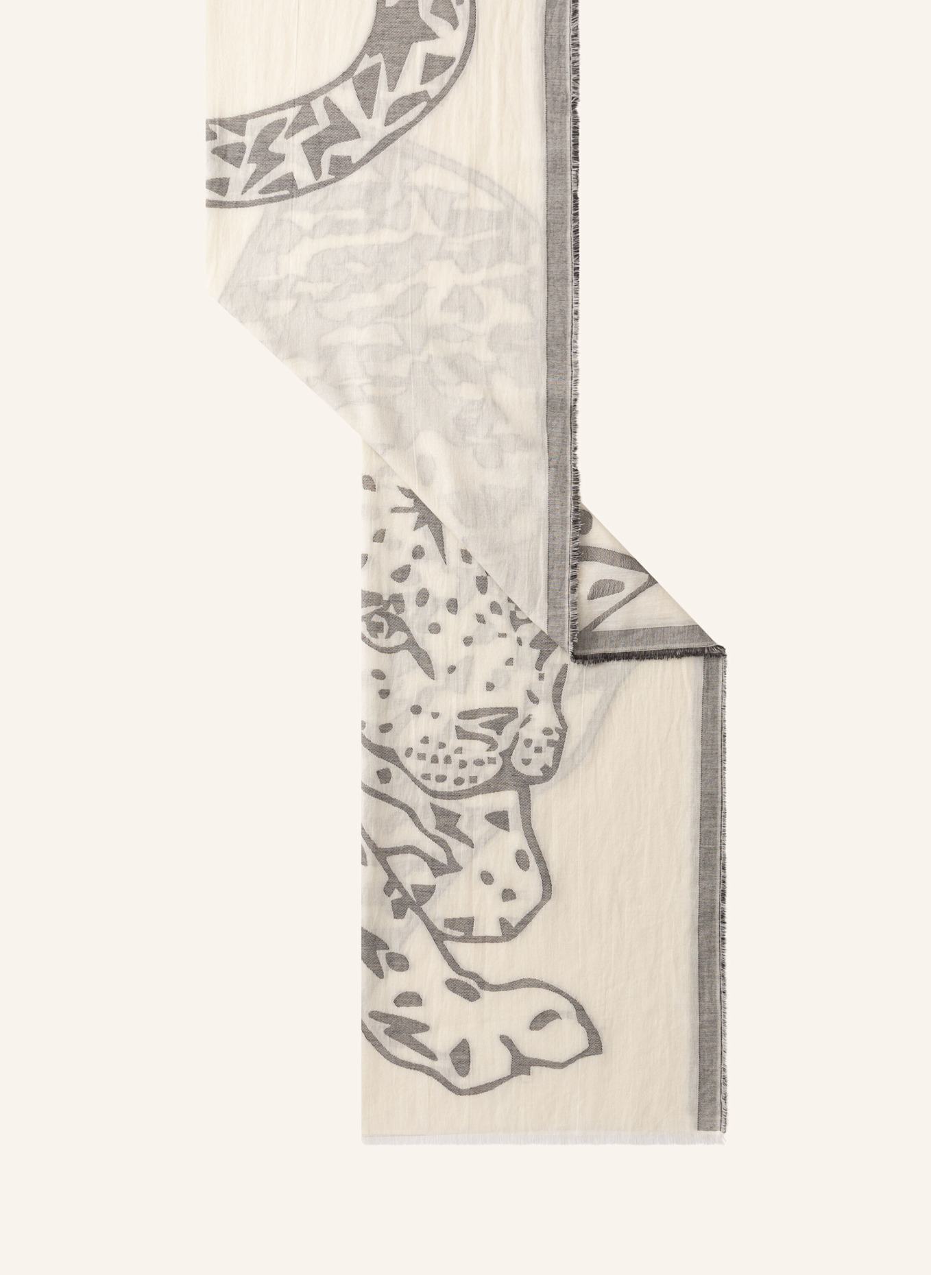 CODELLO Jacquard-Schal: WEISS