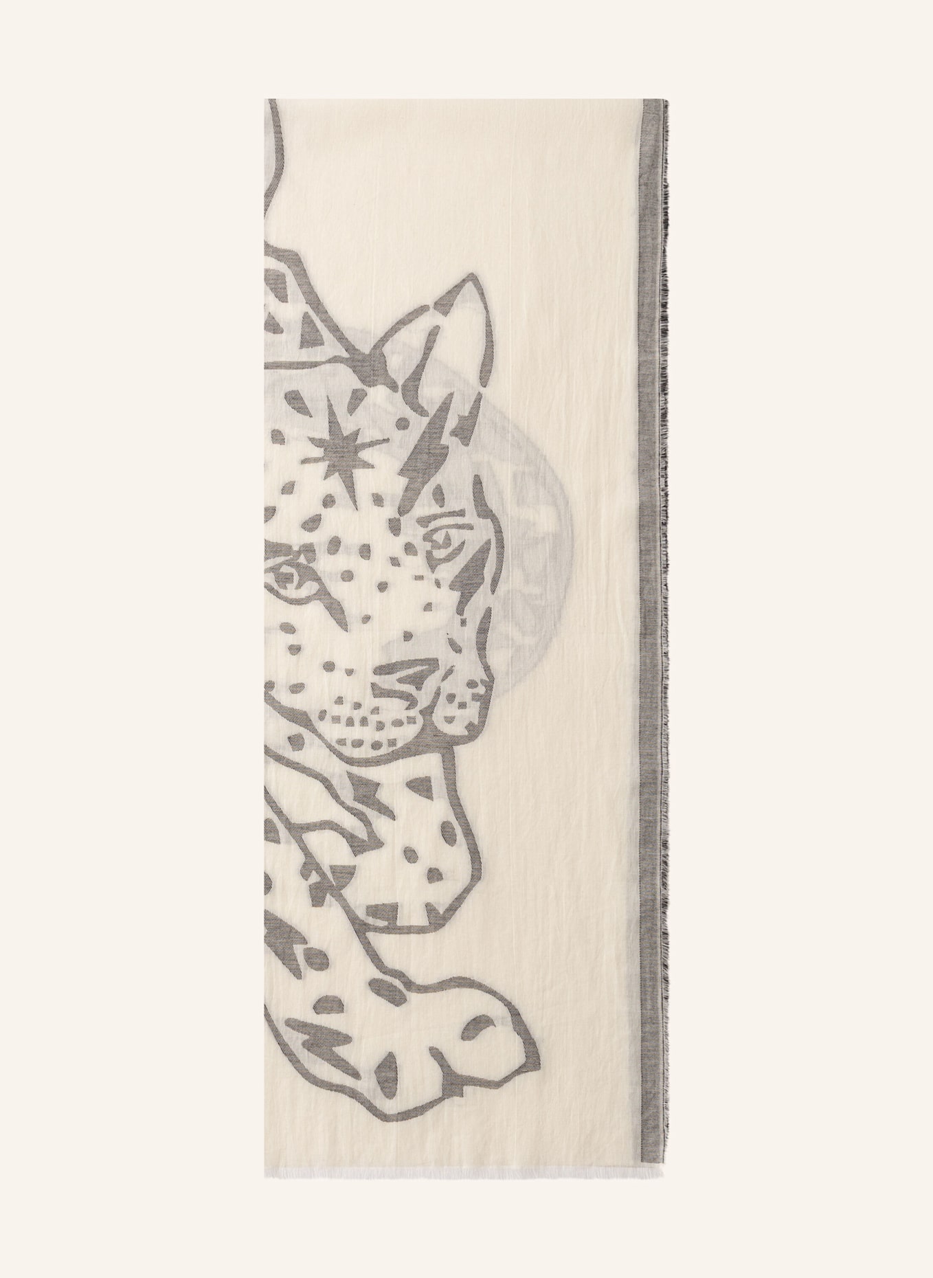 CODELLO Jacquard-Schal: WEISS