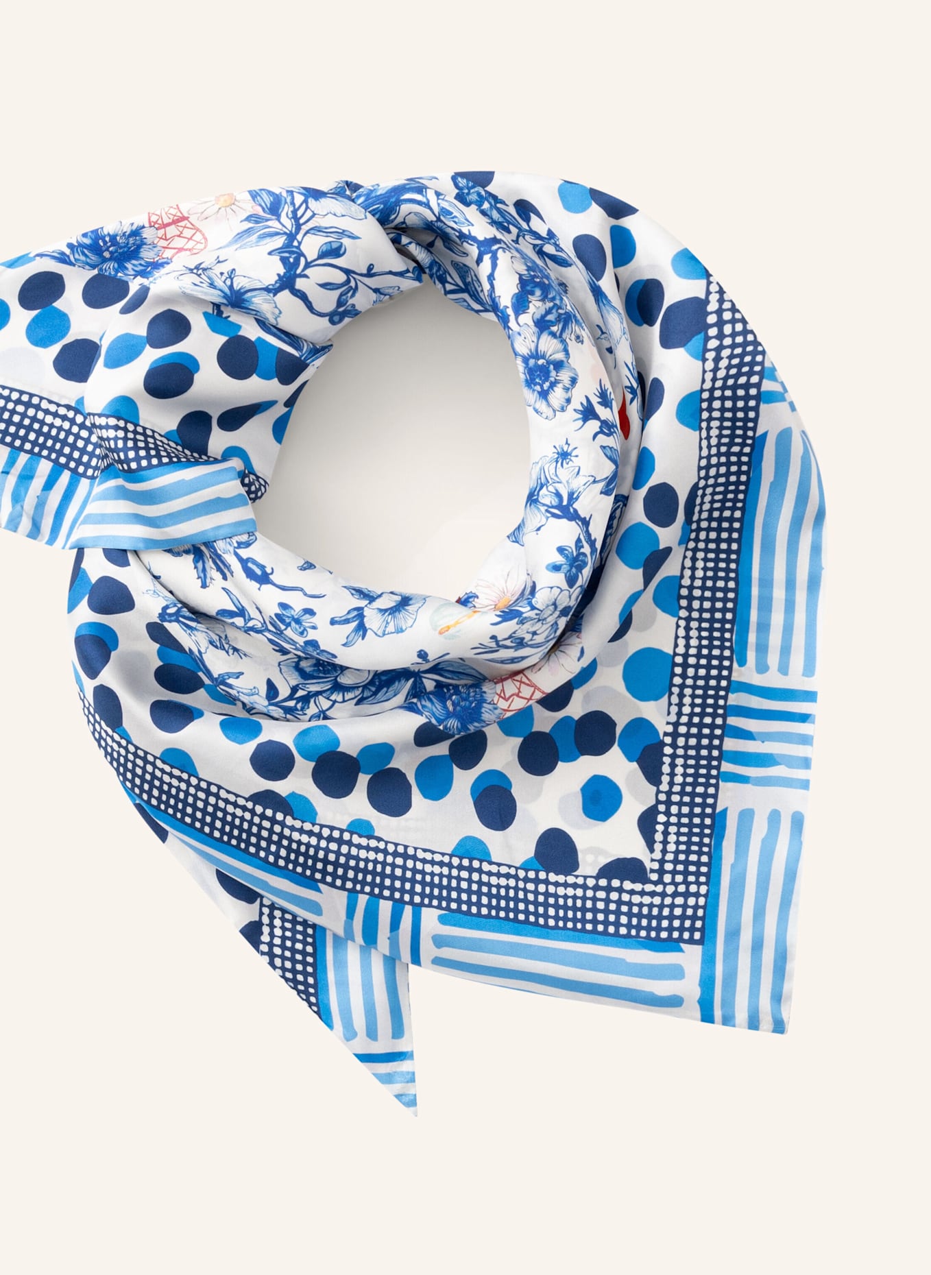 CODELLO Dreieckstuch: BLAU