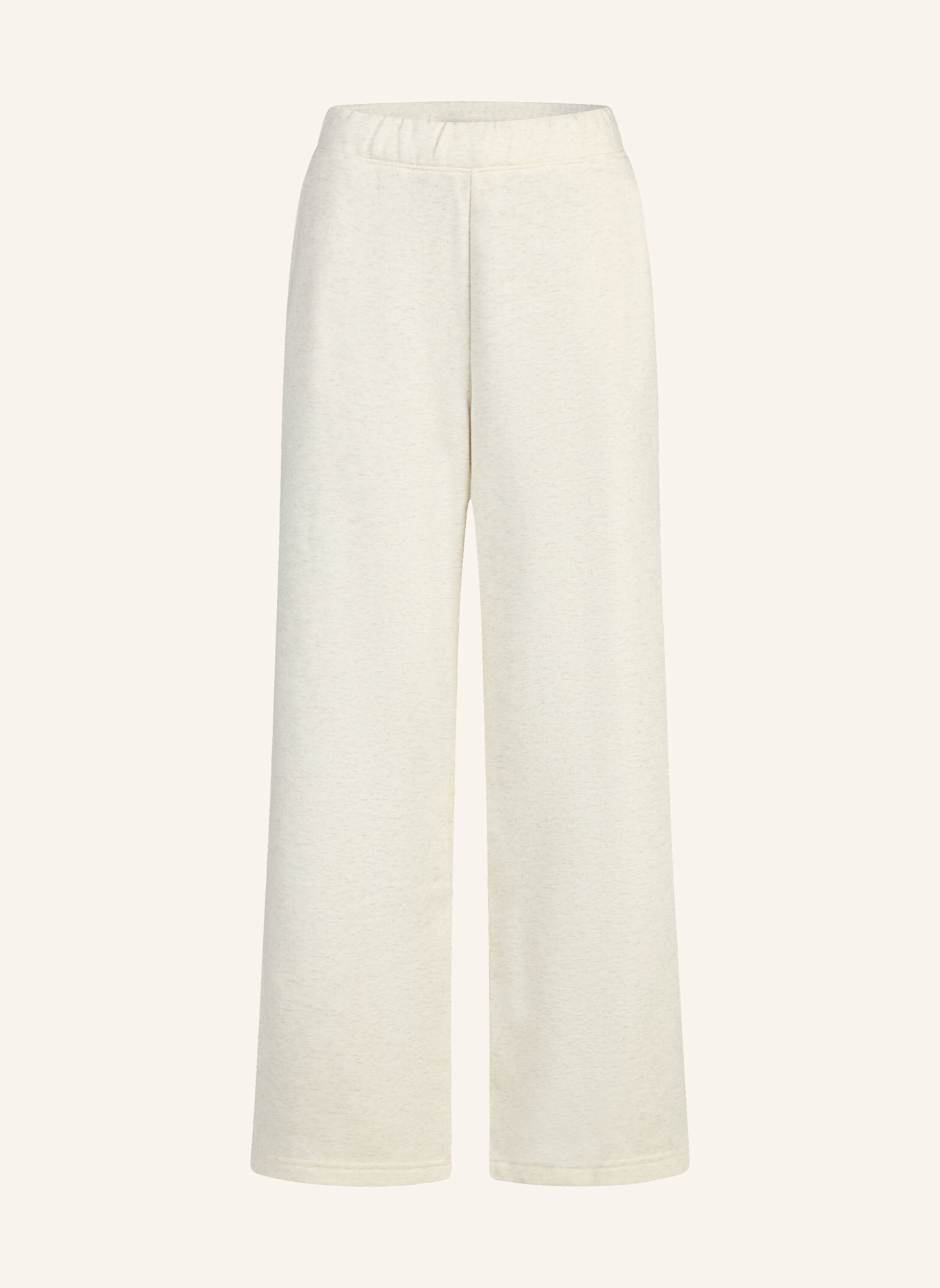 Fabletics Sweatpants COZY FLEECE WIDE LEG: BEIGE