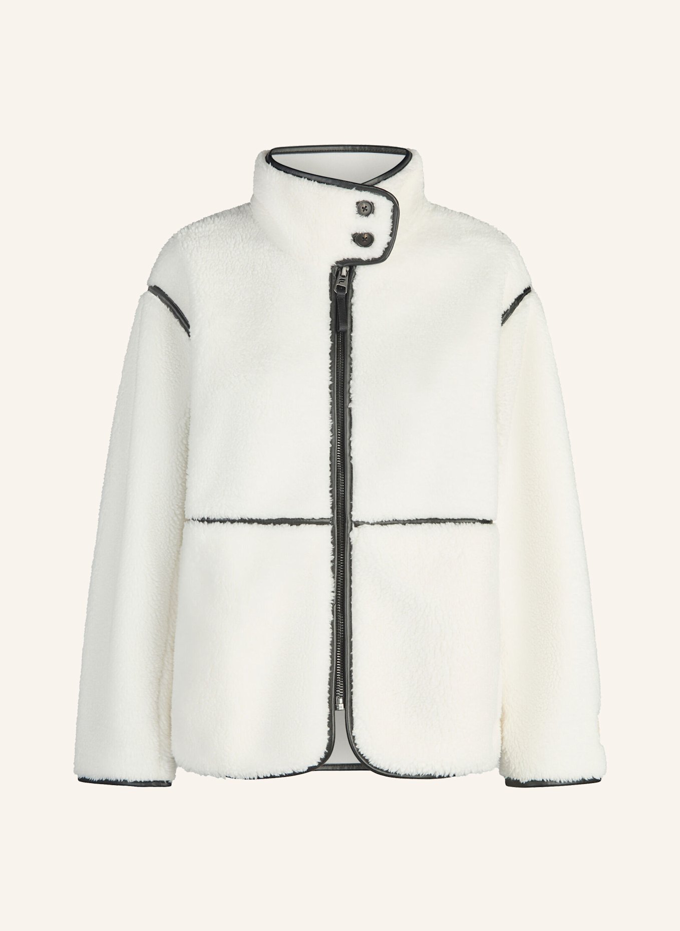 Fabletics Outdoor-Jacke TEDDY MID-LENGTH: BEIGE