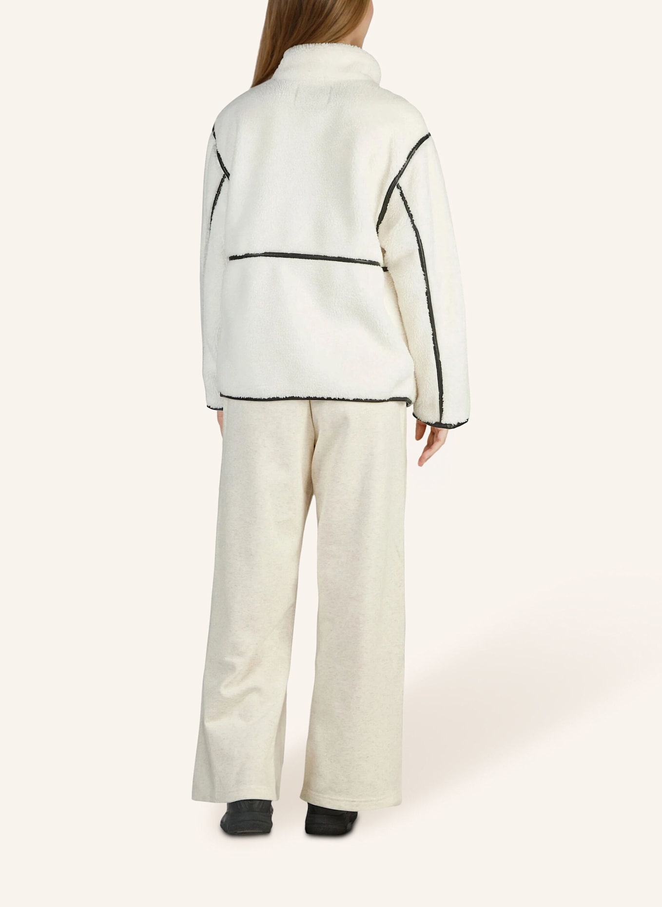 Fabletics Outdoor-Jacke TEDDY MID-LENGTH: BEIGE