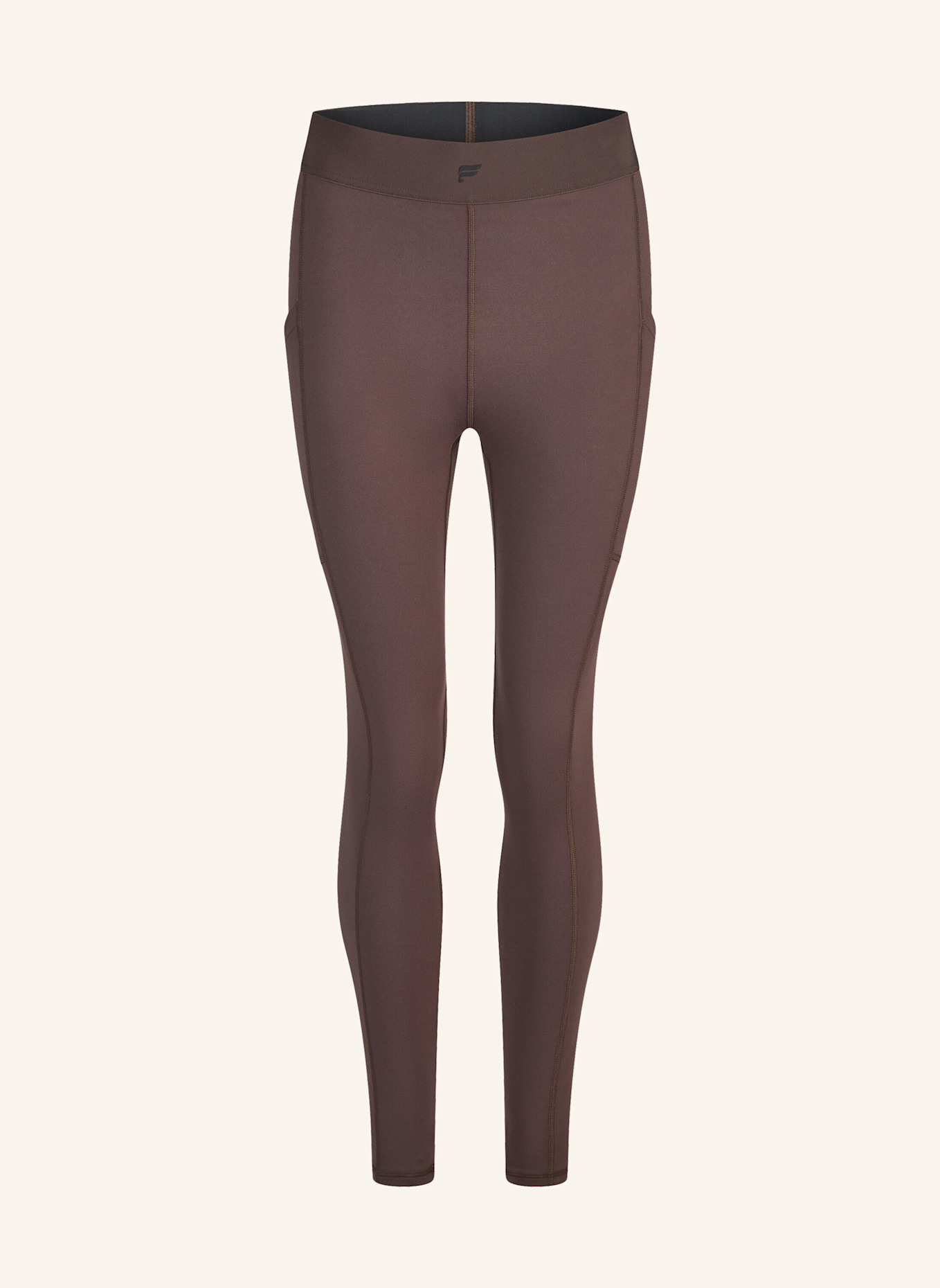 Fabletics Tights ON-THE-GO HIGH-WAISTED: BRAUN/ SCHWARZ
