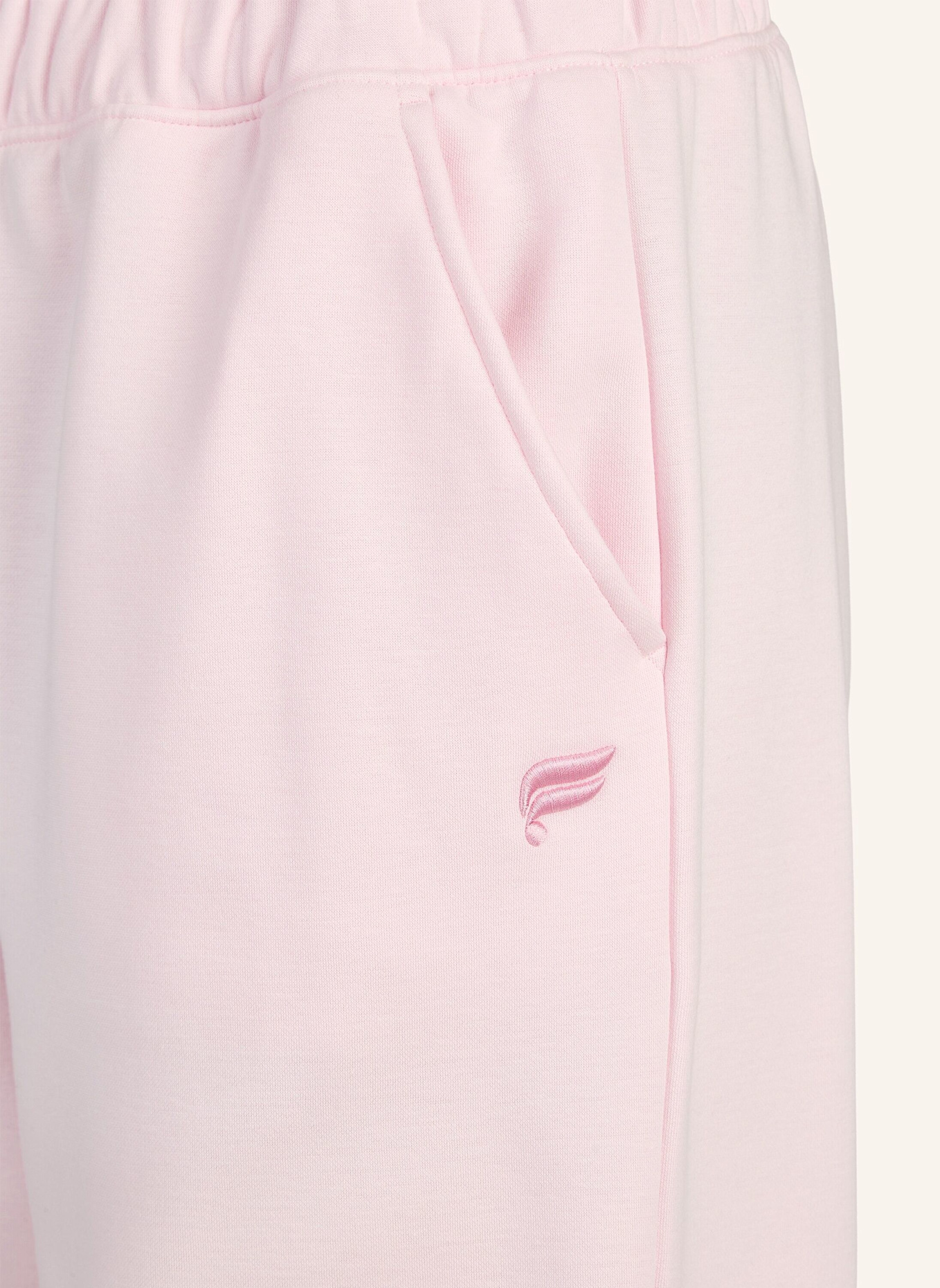 Fabletics Sweatpants COZY FLEECE WIDE LEG: PINK