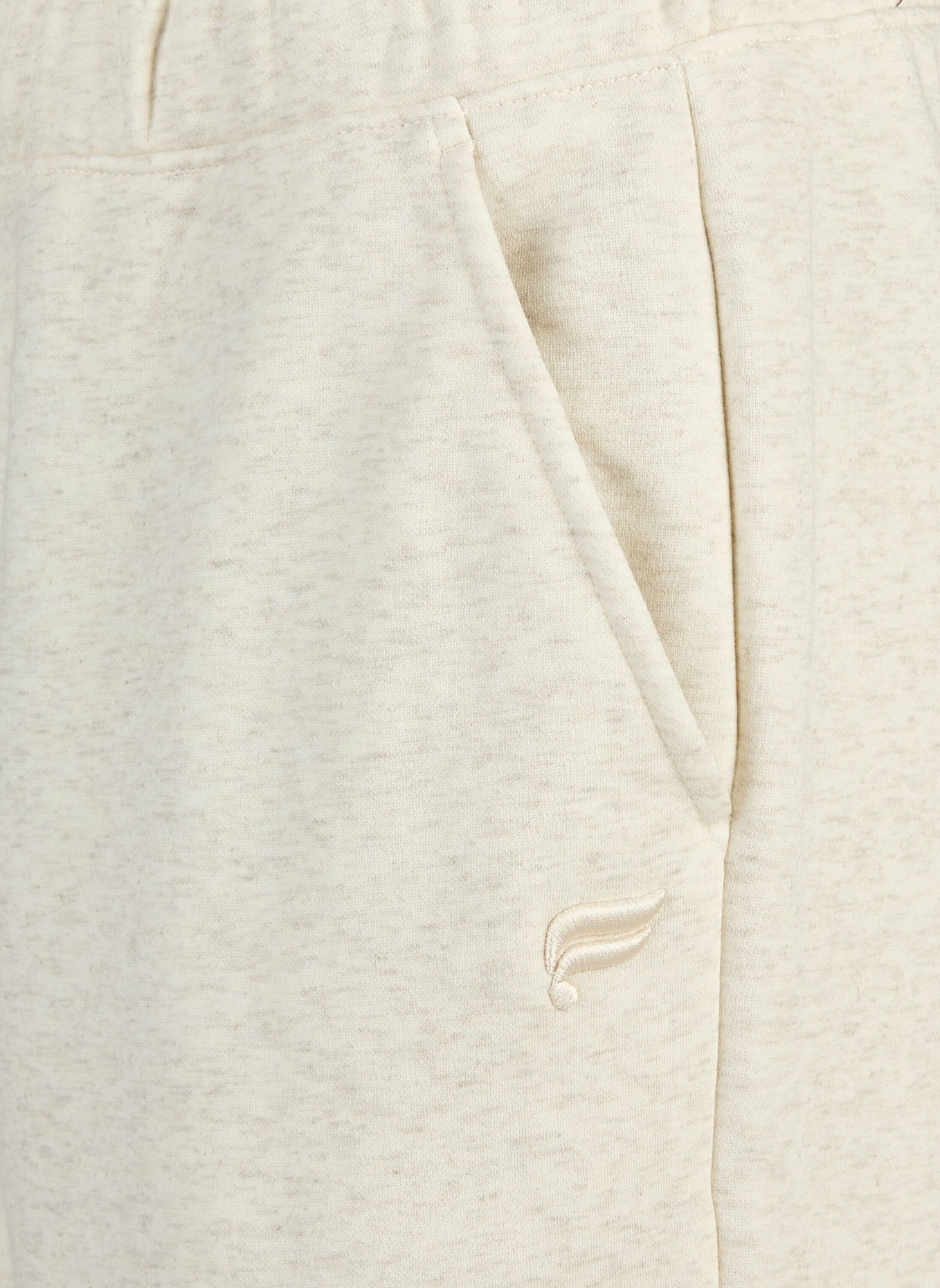 Fabletics Sweatpants COZY FLEECE WIDE LEG: BEIGE