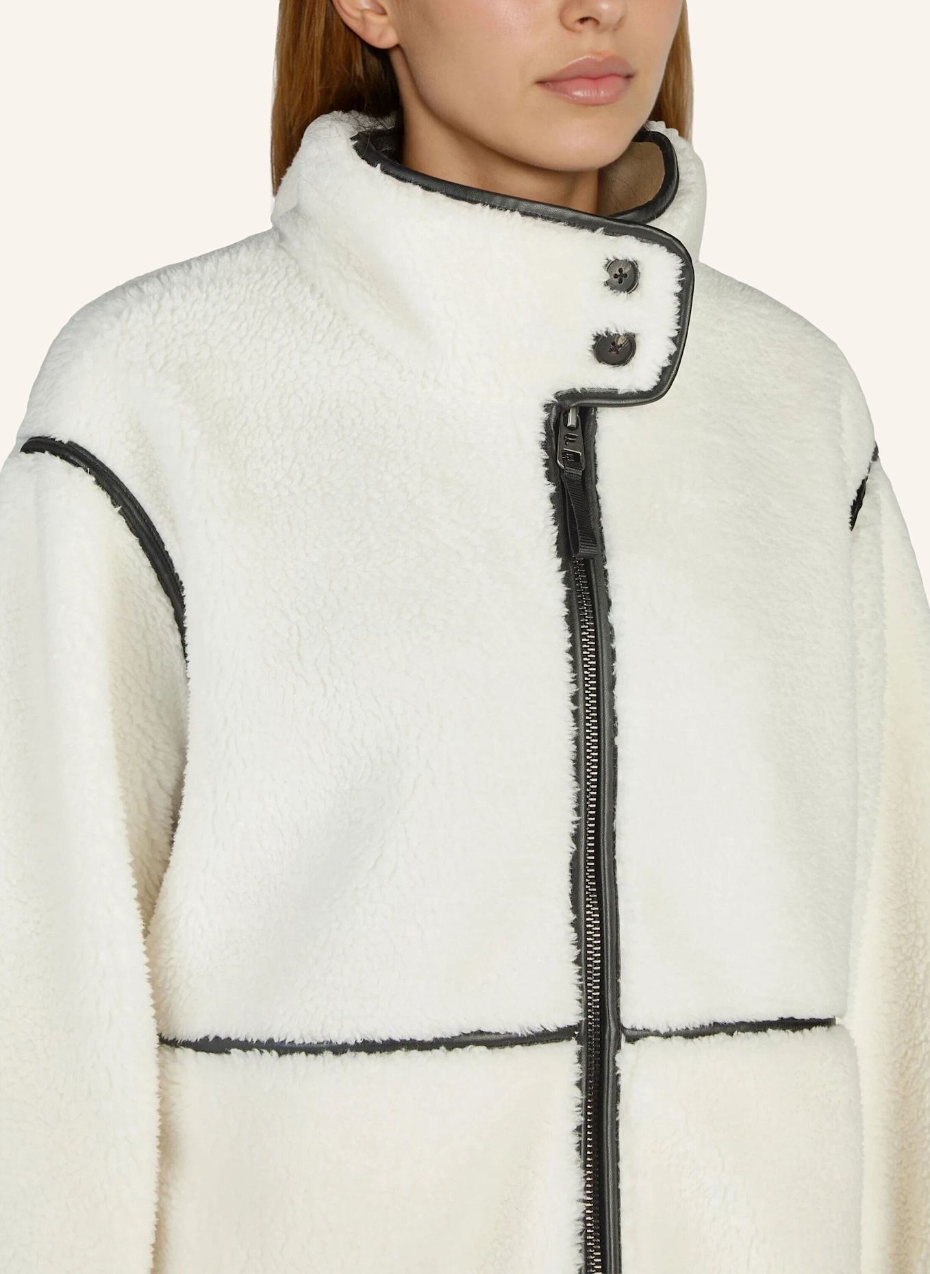 Fabletics Outdoor-Jacke TEDDY MID-LENGTH: BEIGE