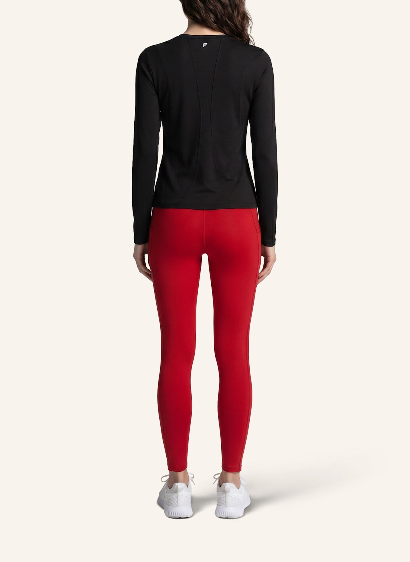 Fabletics Longsleeve FEATHER TECH+: SCHWARZ