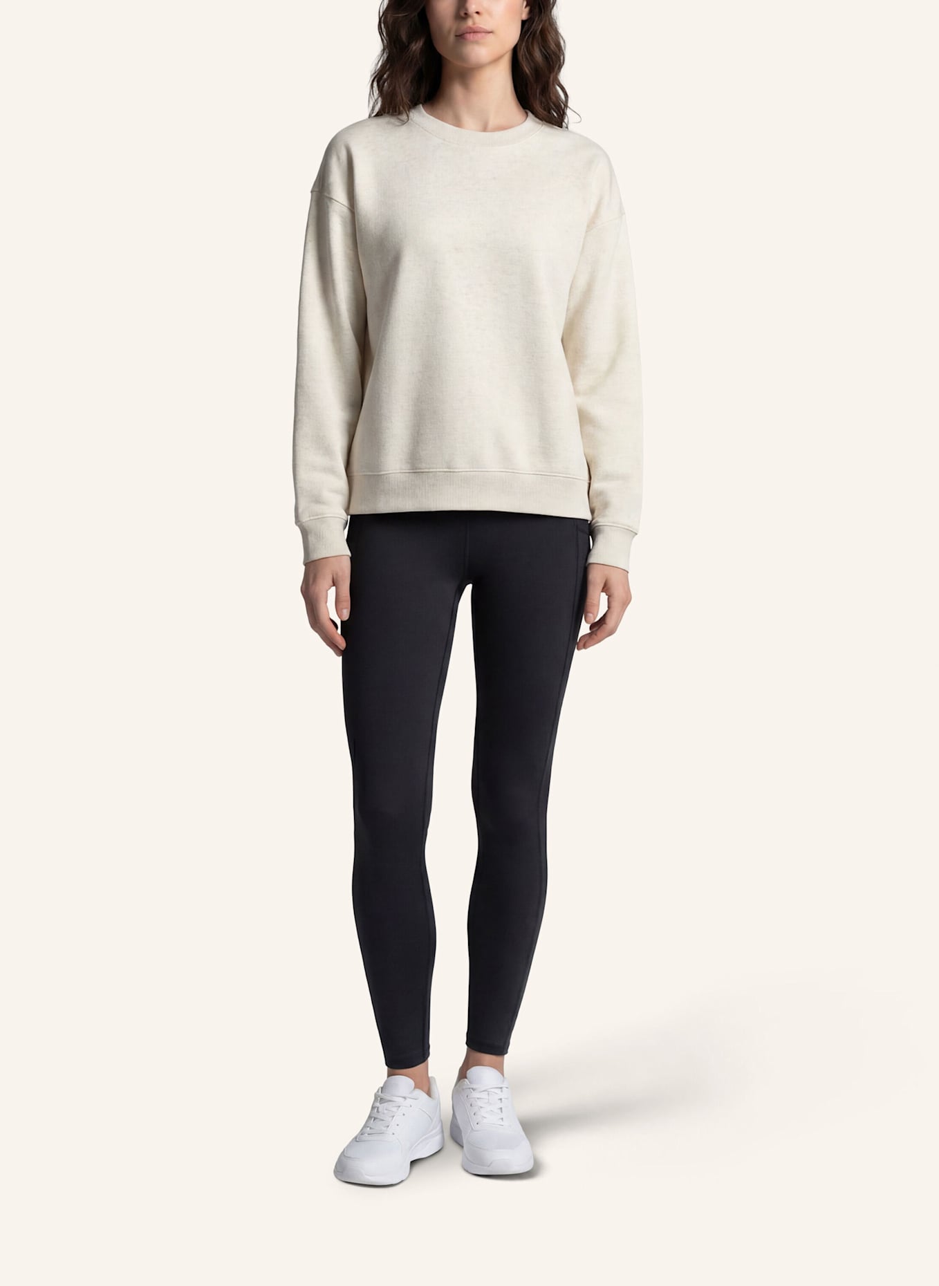 Fabletics Sweatshirt COZY FLEECE CREW NECK: GRAU