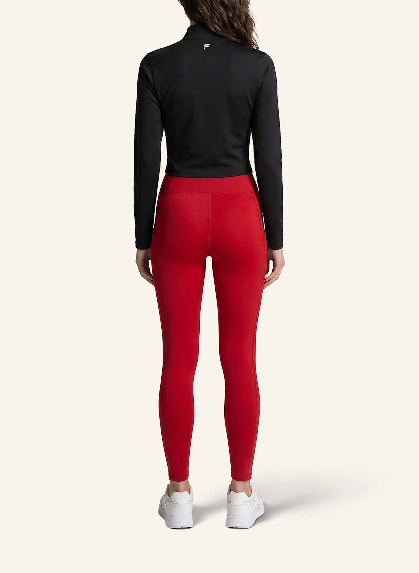 Fabletics Longsleeve COLD WEATHER HALF-ZIP: SCHWARZ