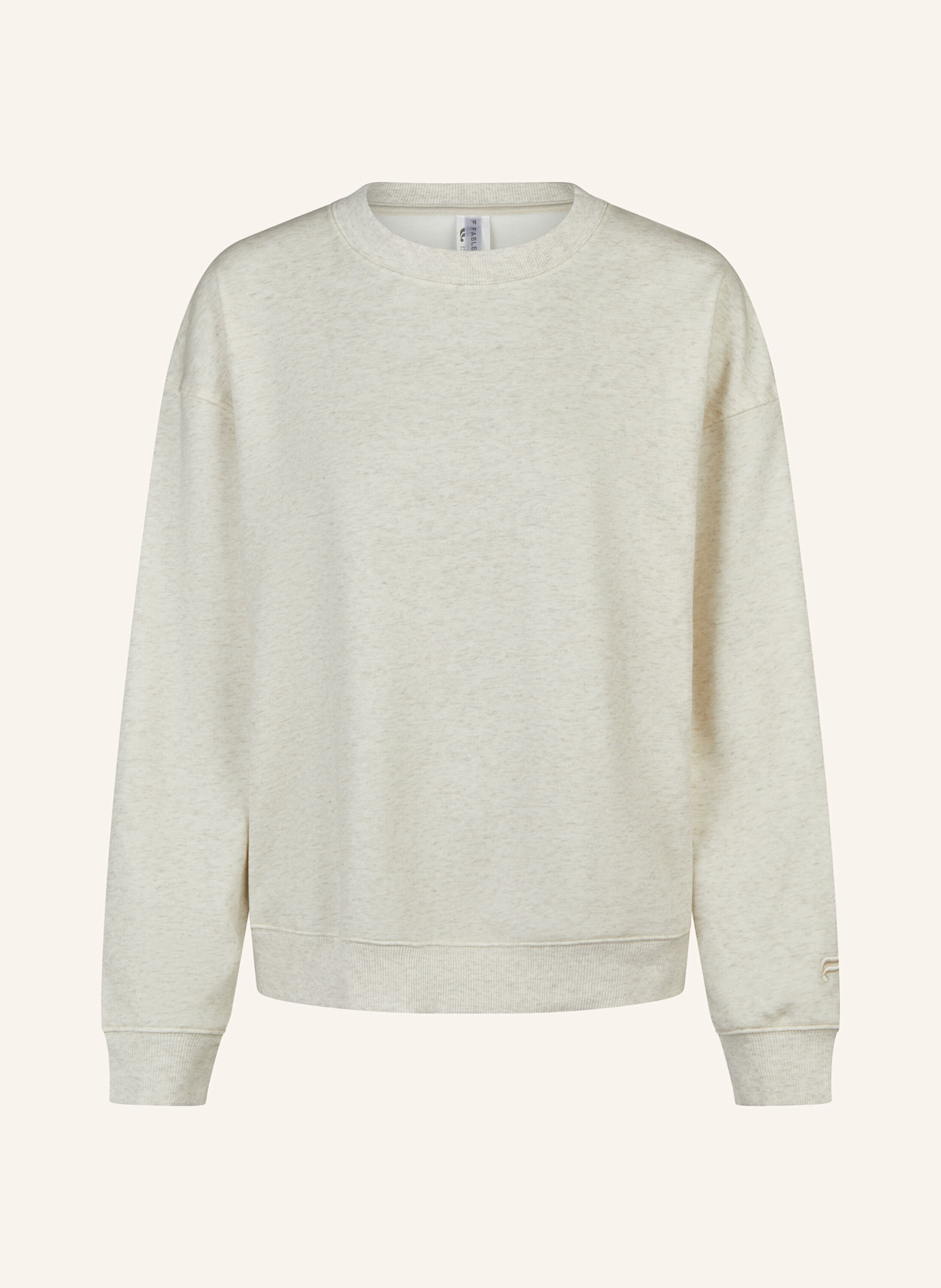 Fabletics Sweatshirt COZY FLEECE CREW NECK: GRAU