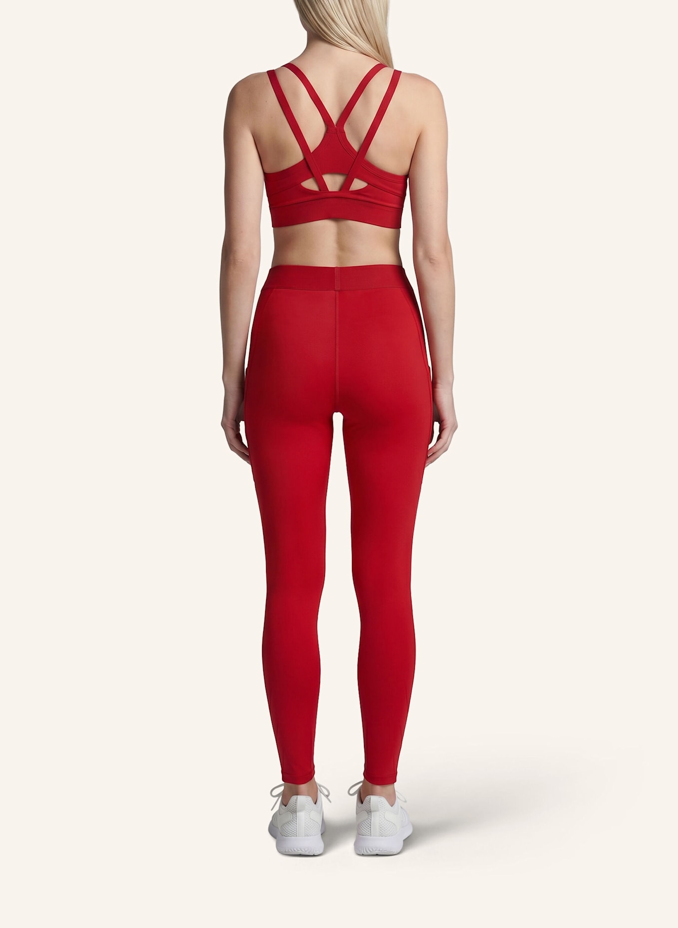 Fabletics Tights ON-THE-GO HIGH-WAISTED: ROT