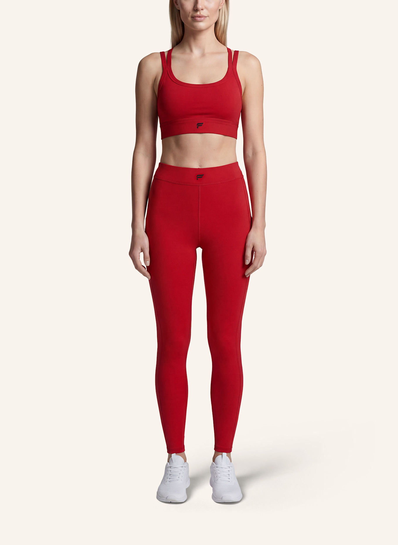 Fabletics Tights ON-THE-GO HIGH-WAISTED: ROT