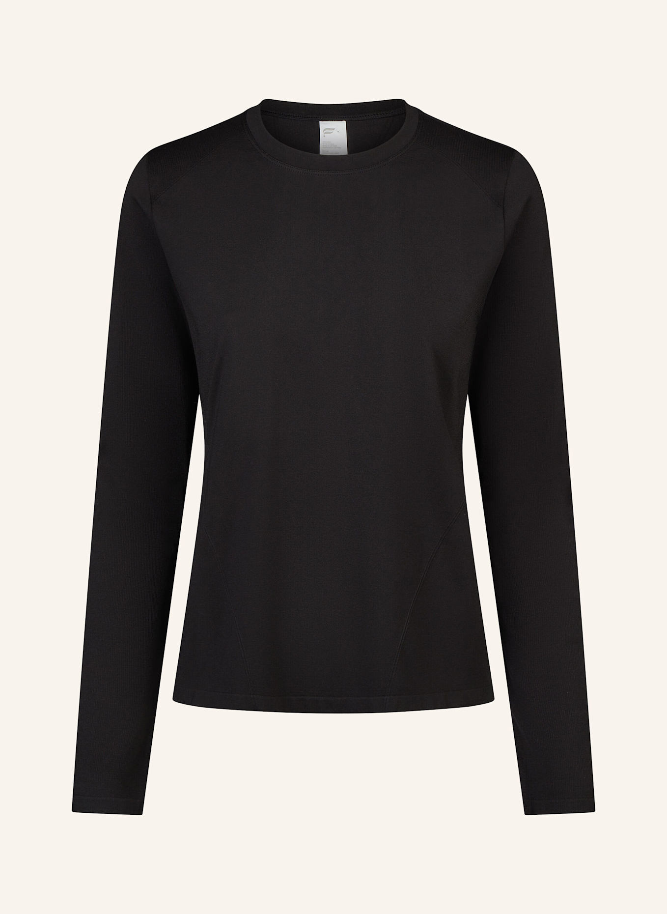 Fabletics Longsleeve FEATHER TECH+: SCHWARZ
