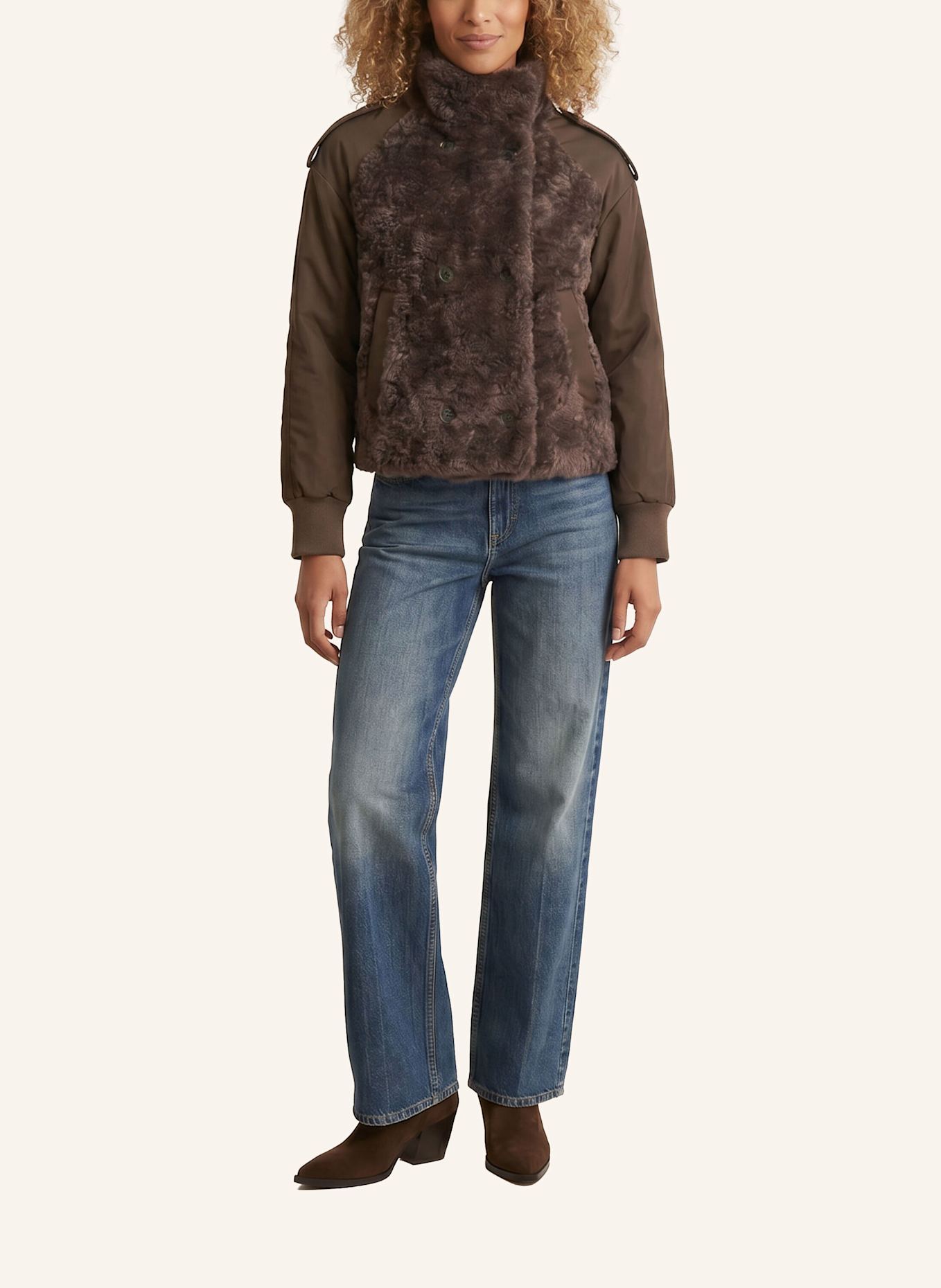 BLONDE No.8 Jacke LONDON: BRAUN